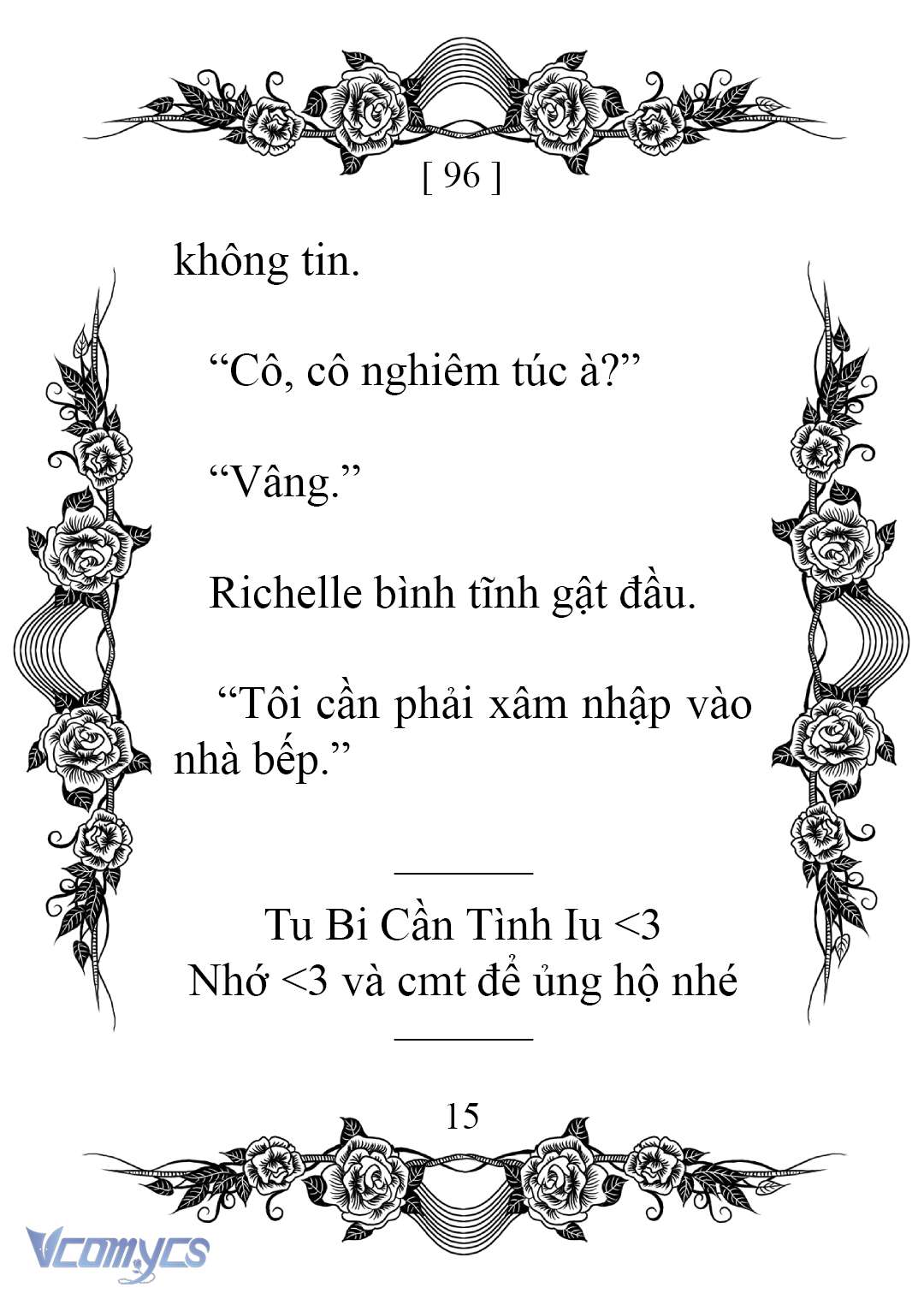 [Novel] Chào Mừng Đến Với Dinh Thự Hoa Hồng Chap 96 - Trang 2