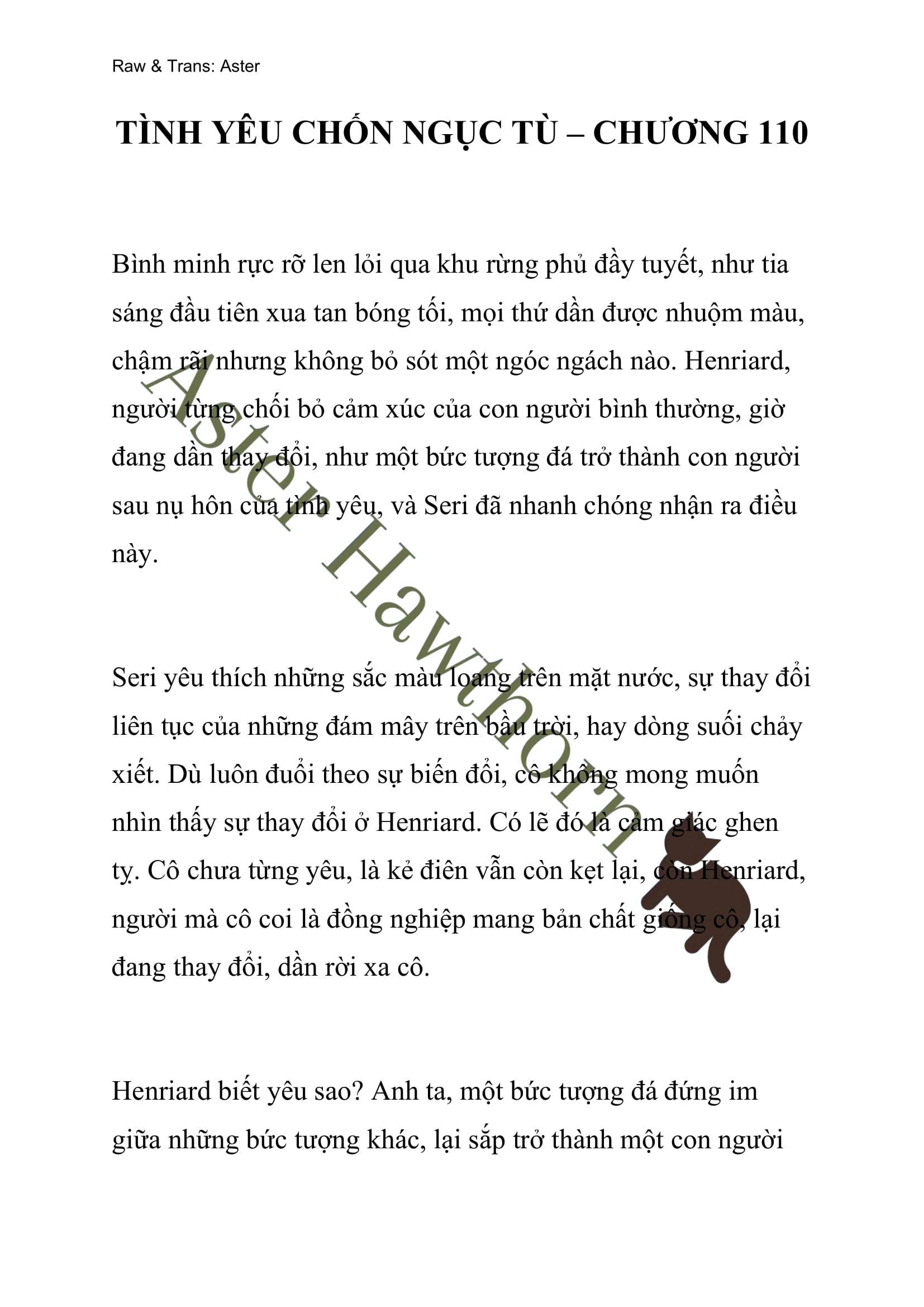 [NOVEL] Tình Yêu Chốn Ngục Tù Chap 110 - Trang 2