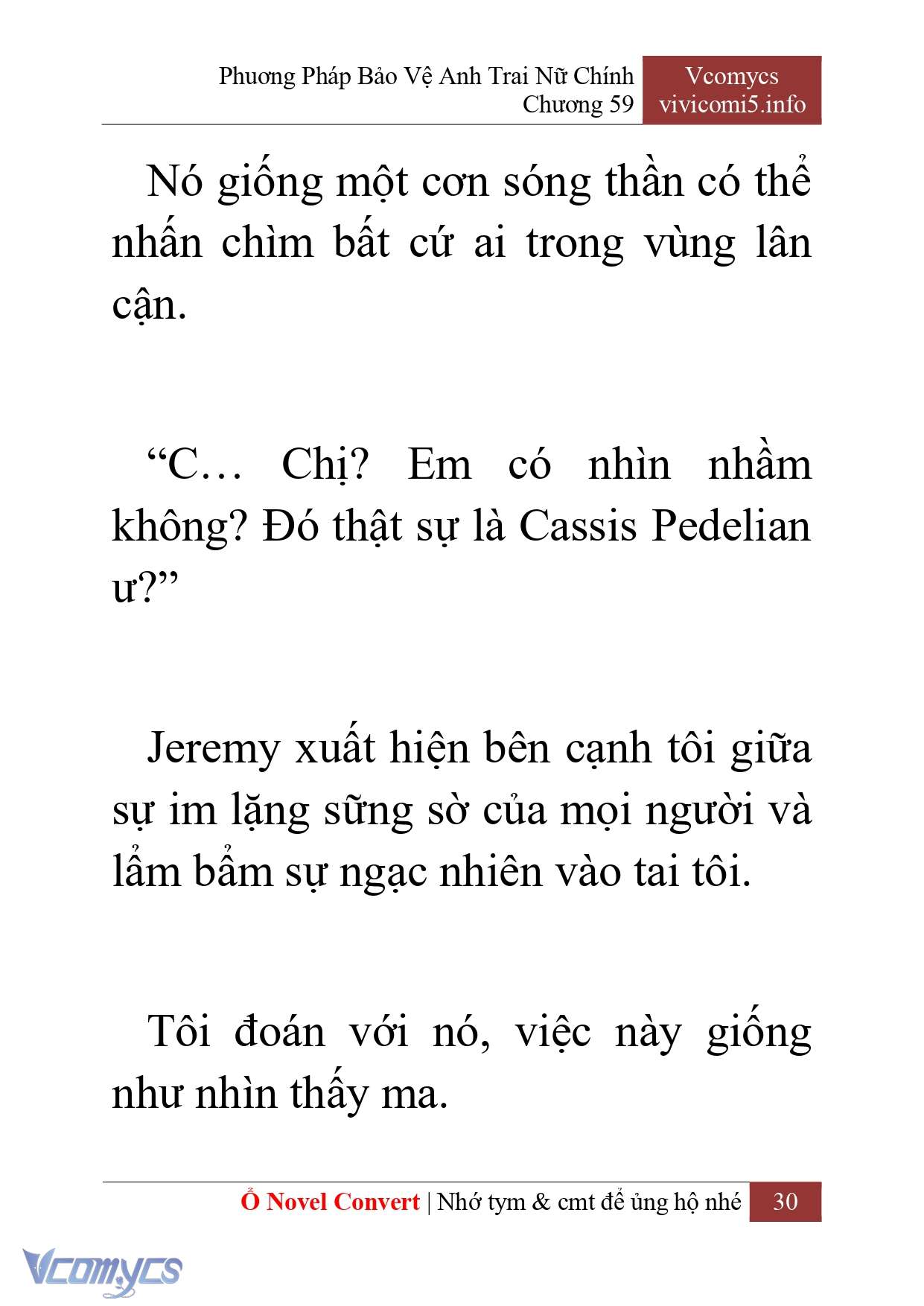 [Novel] Phương Pháp Bảo Vệ Anh Trai Nữ Chính Chap 59 - Trang 2