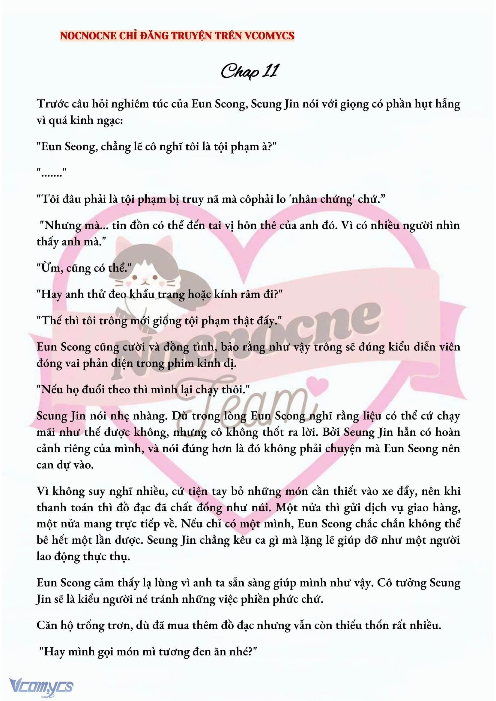[NOVEL] CHÚNG TA KẾT THÚC VÀO MÙA THU Chap 11 - Trang 2