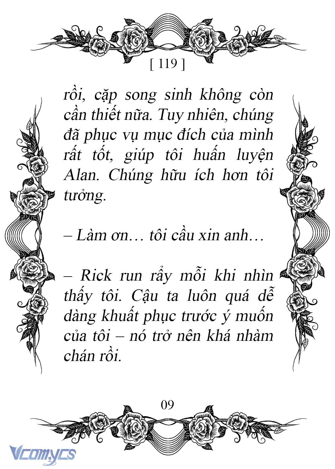 [Novel] Chào Mừng Đến Với Dinh Thự Hoa Hồng Chap 120 - Trang 2