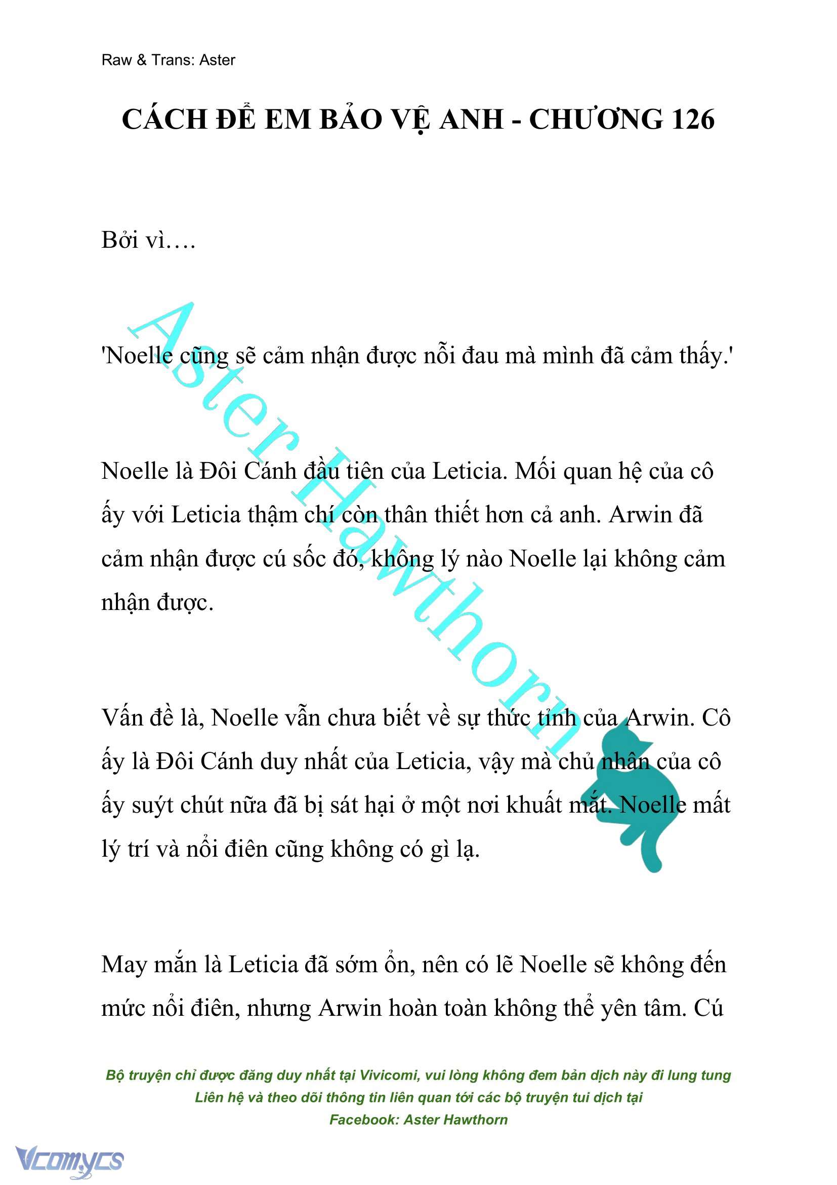 [NOVEL] Cách Để Em Bảo Vệ Anh Chap 126 - Trang 2