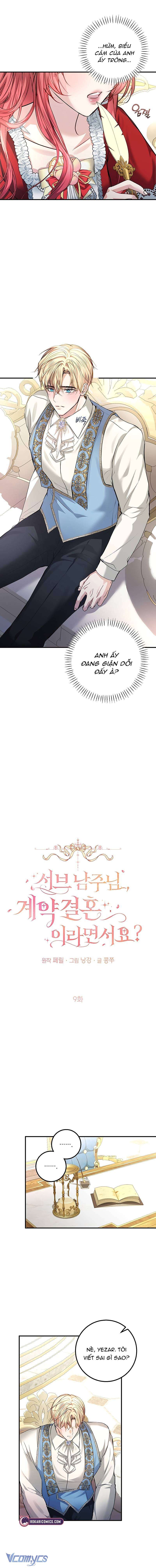 Nam Phụ À, Anh Nói Đó Chỉ Là Hôn Nhân Hợp Đồng Thôi Mà? Chap 9 - Next Chap 10