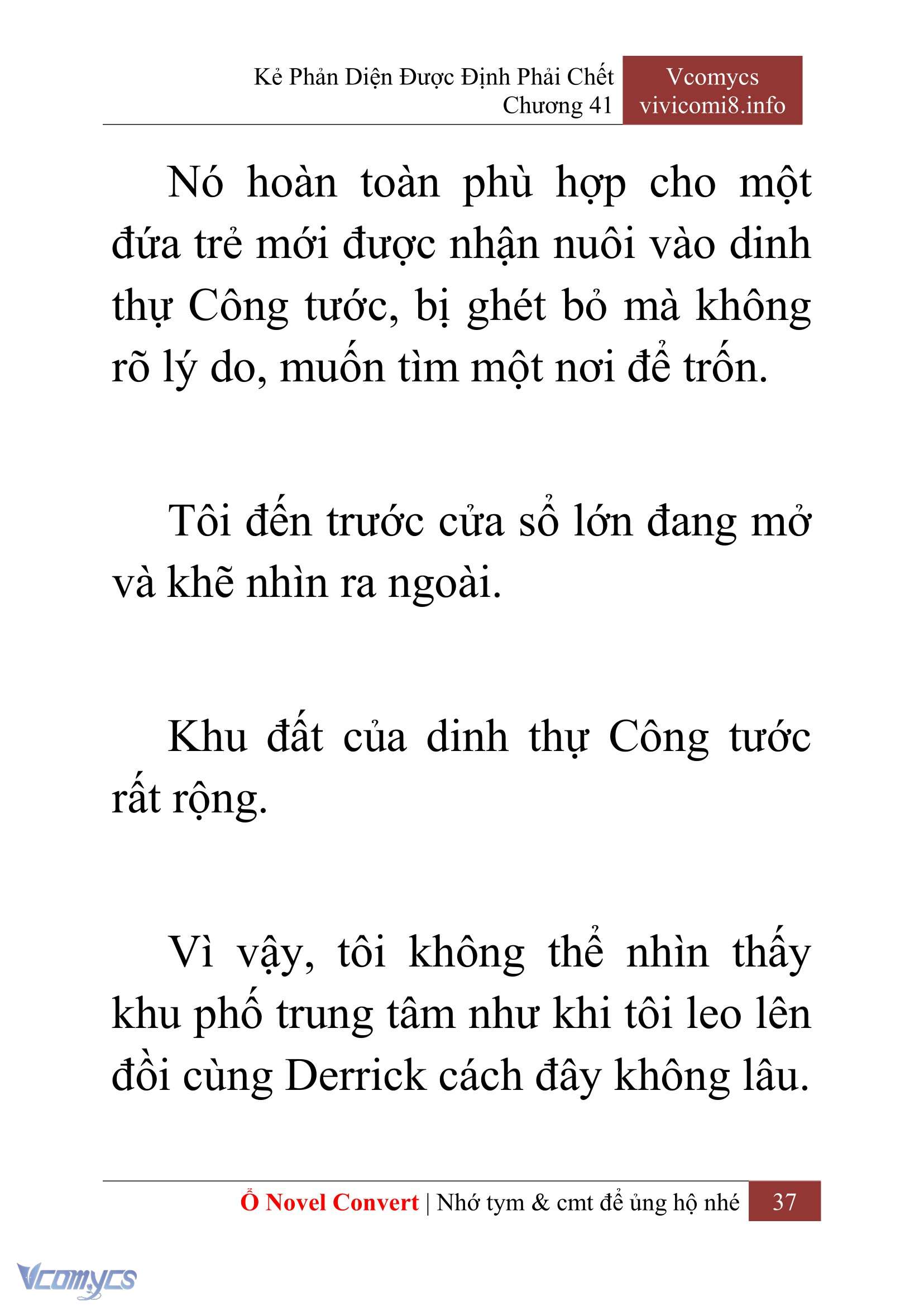 [Novel] Kẻ Phản Diện Được Định Phải Chết Chap 41 - Trang 2