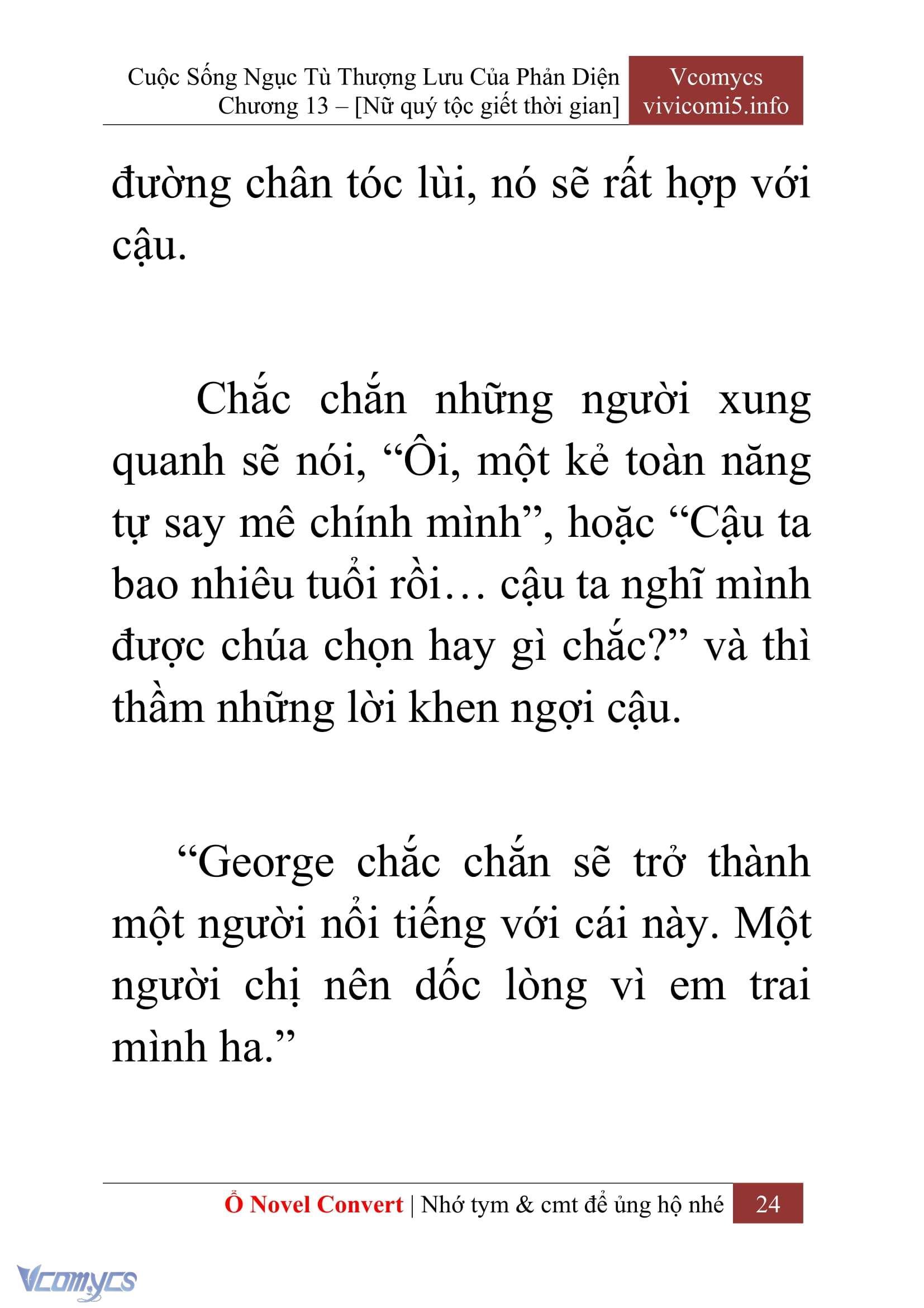 [Novel] Cuộc Sống Ngục Tù Thượng Lưu Của Nhân Vật Phản Diện Chap 13 - Trang 2