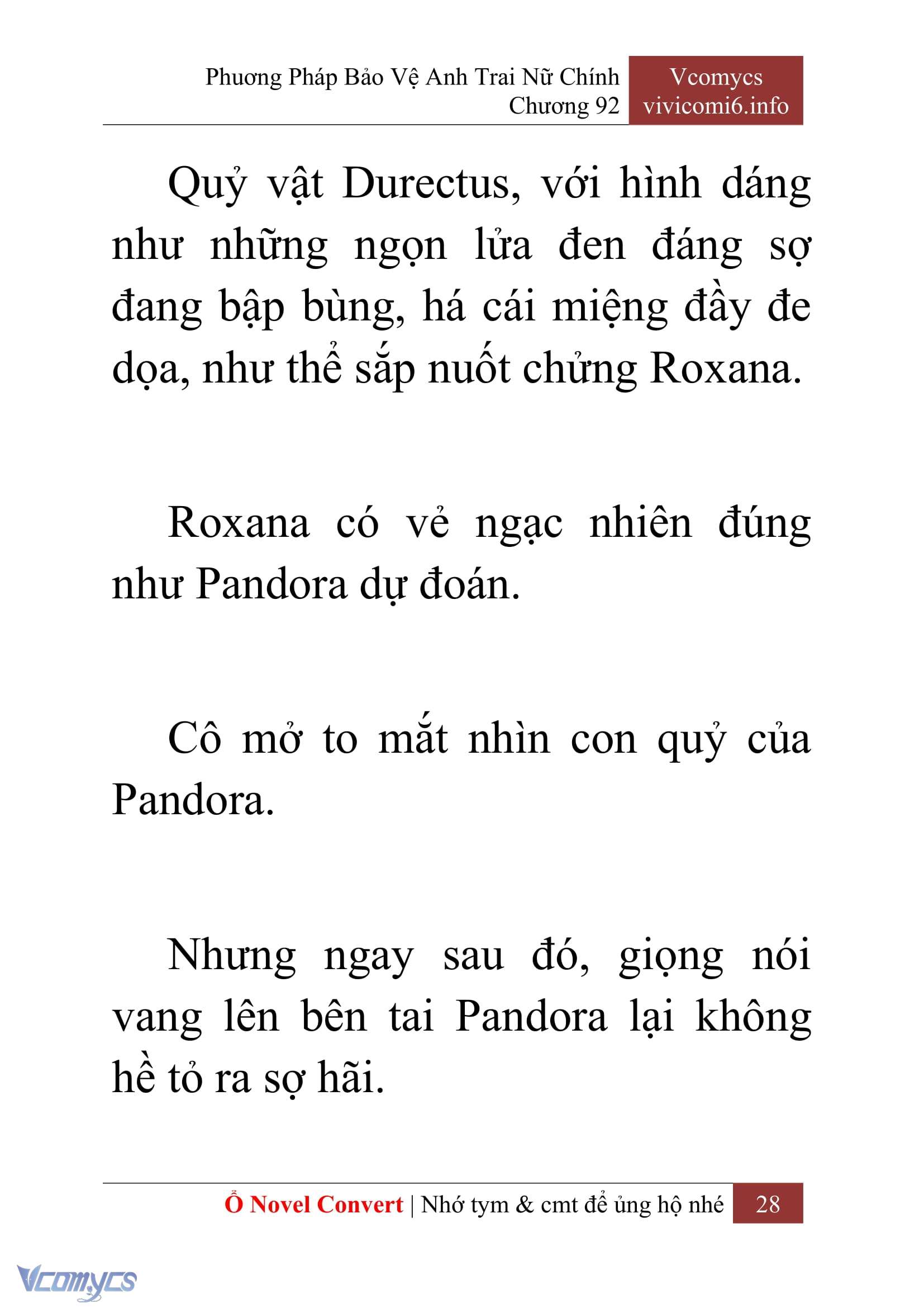 [Novel] Phương Pháp Bảo Vệ Anh Trai Nữ Chính Chap 92 - Next Chap 93