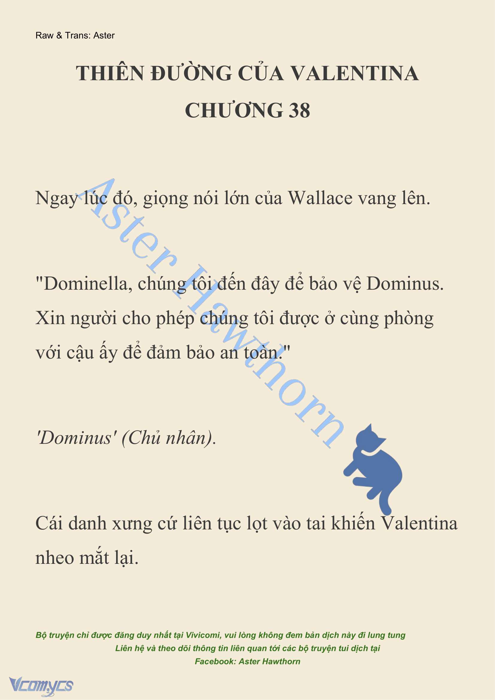 [NOVEL] Thiên Đường Của Valentina Chap 38 - Next Chap 39