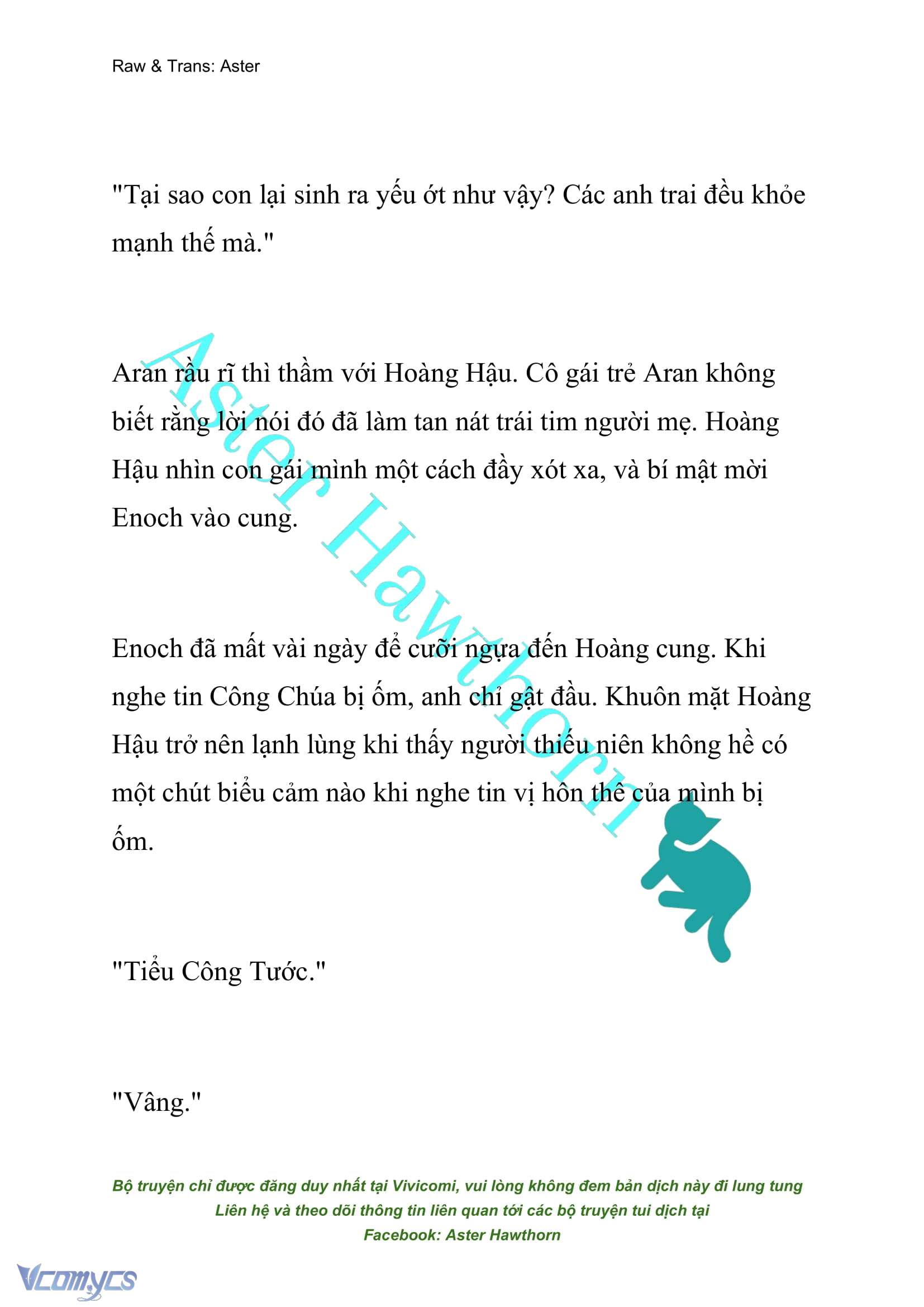 [NOVEL] Đêm Của Bệ Hạ Chap 8 - Trang 2