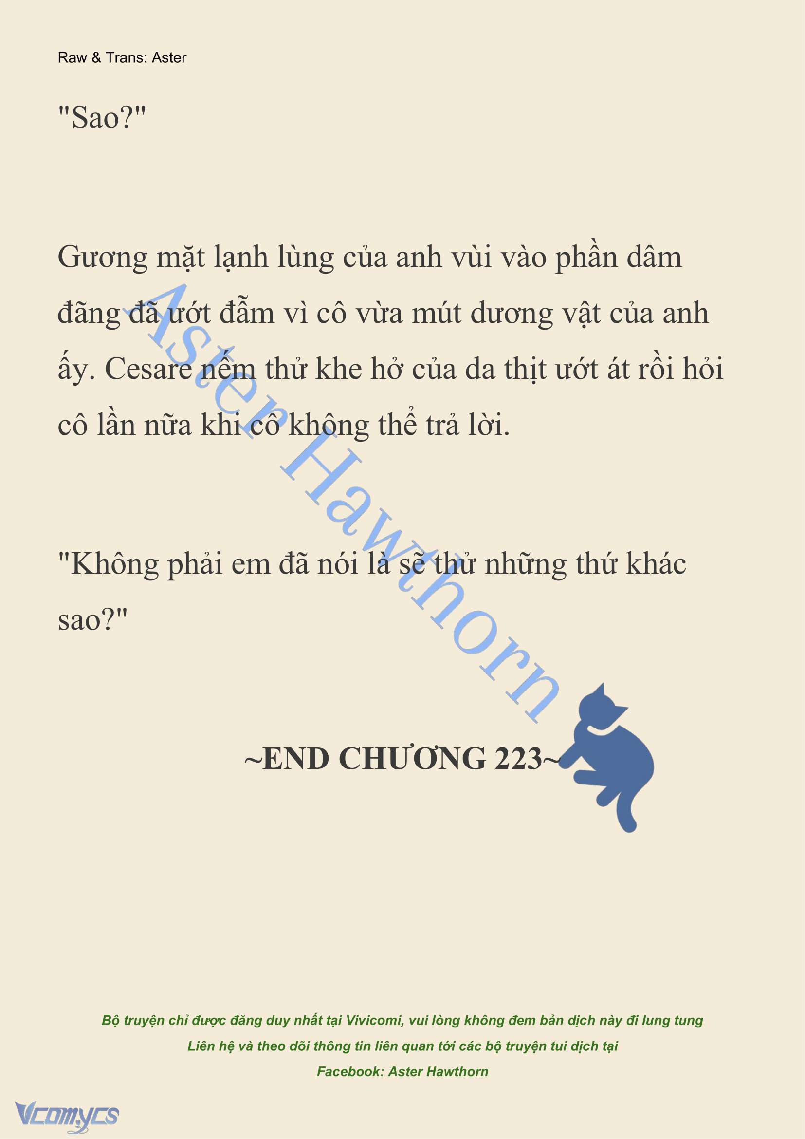 [NOVEL] Người Chồng Độc Ác Chap 223 - Next 