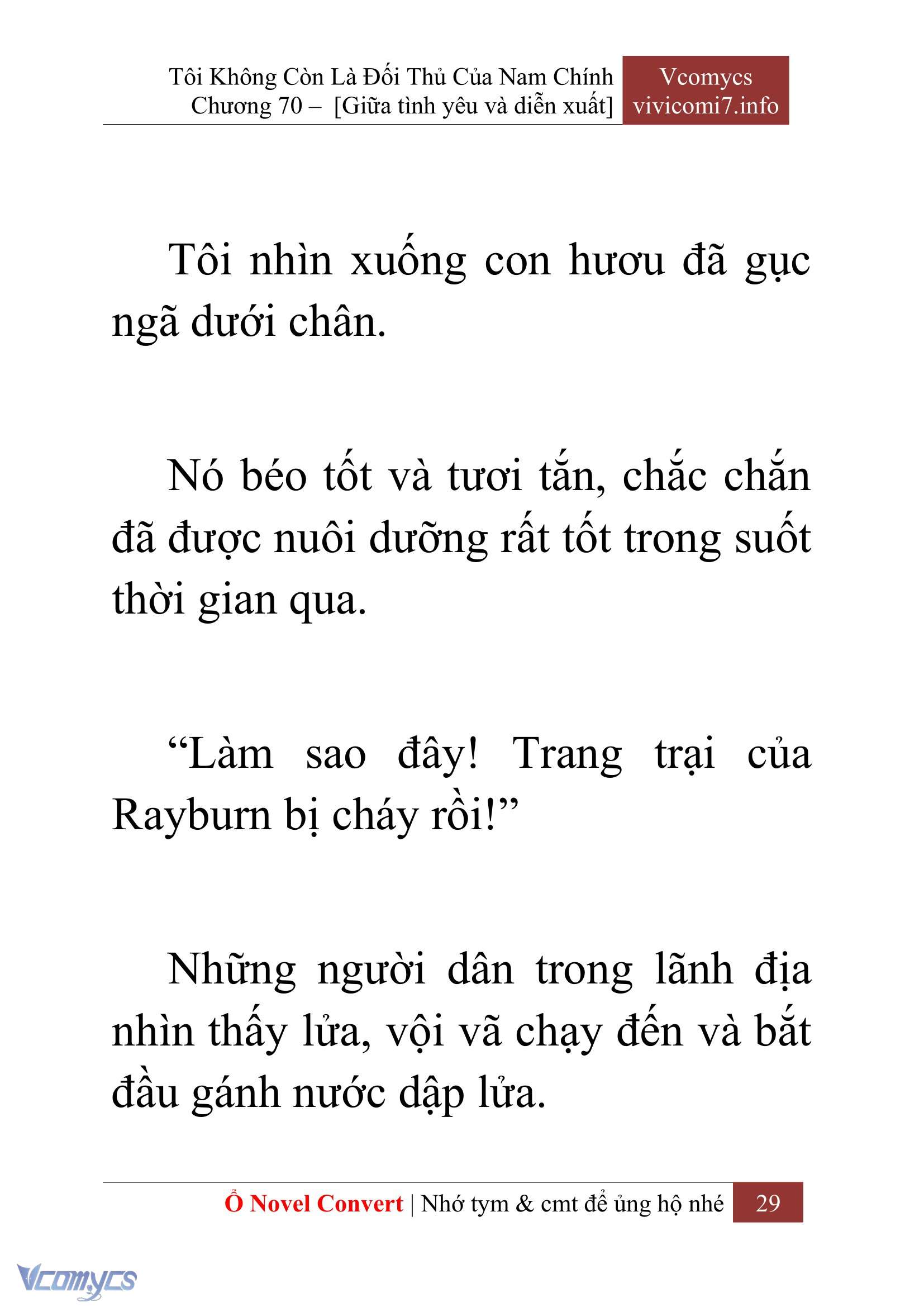 [Novel] Tôi Không Còn Là Đối Thủ Của Nam Chính Chap 70 - Trang 2