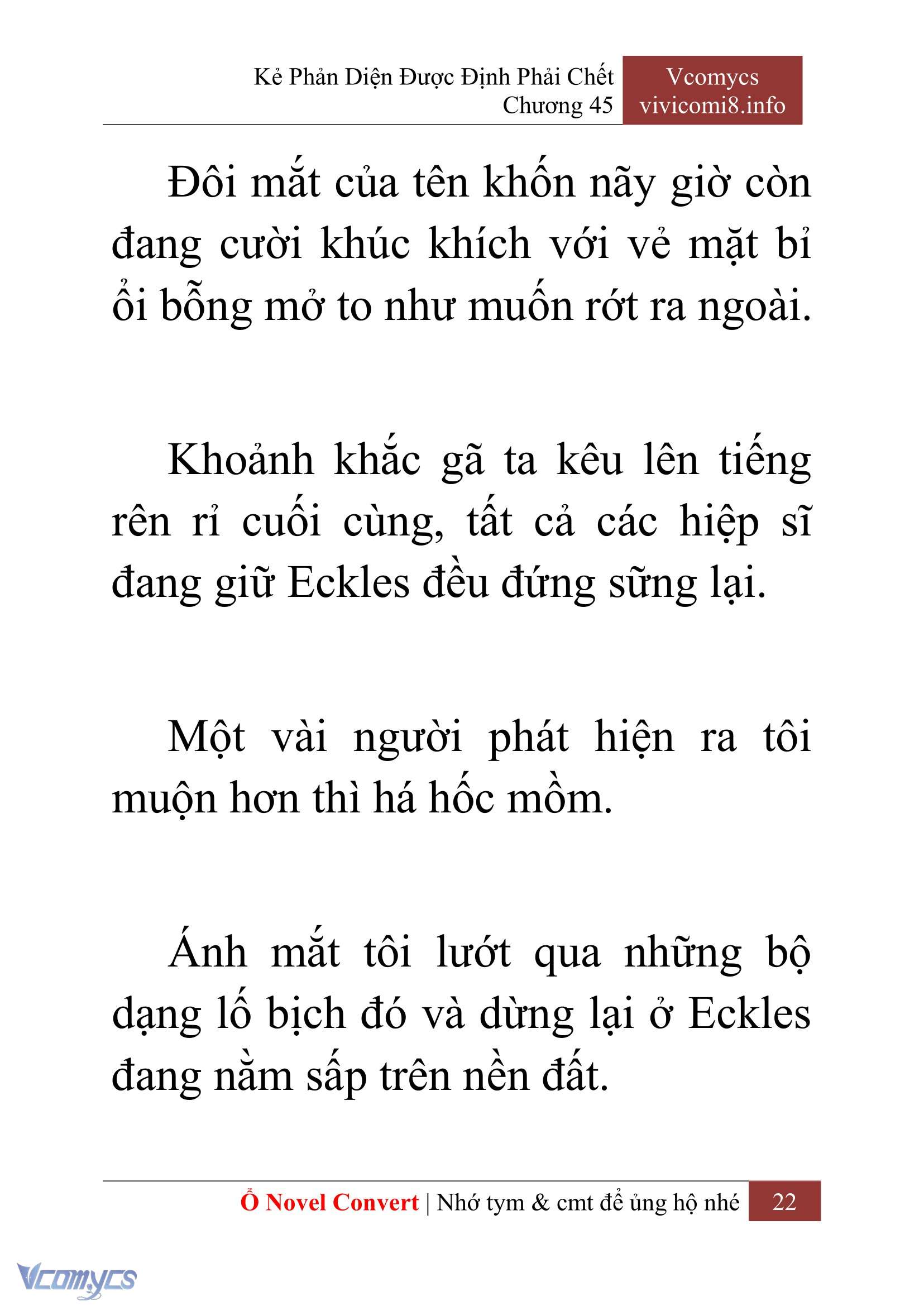 [Novel] Kẻ Phản Diện Được Định Phải Chết Chap 45 - Next Chap 46