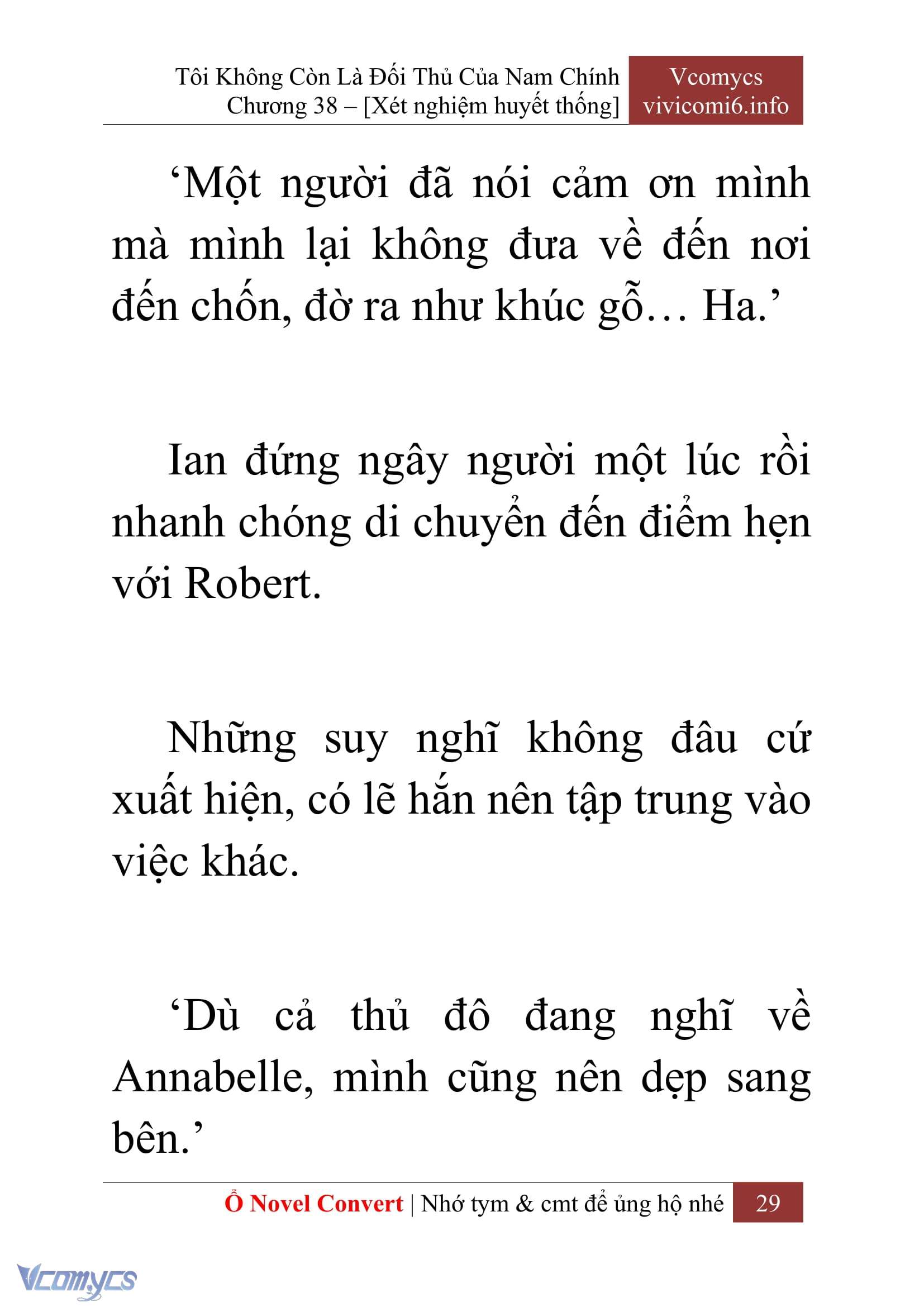[Novel] Tôi Không Còn Là Đối Thủ Của Nam Chính Chap 38 - Trang 2