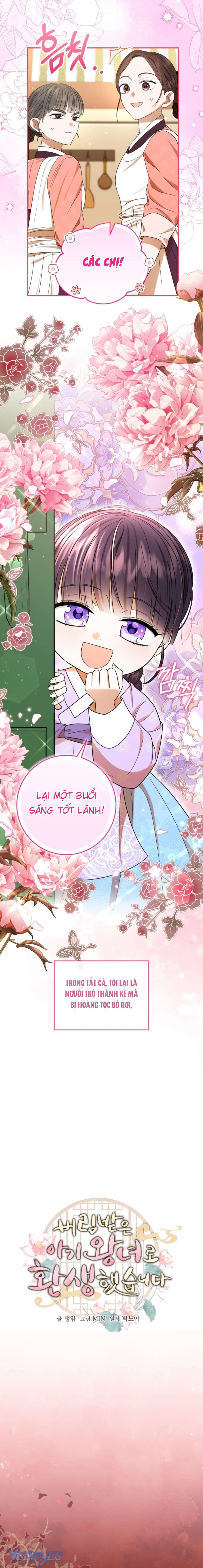 Tôi Đã Tái Sinh Thành Nàng Công Chúa Bị Bỏ Rơi Chap 3 - Next Chap 4