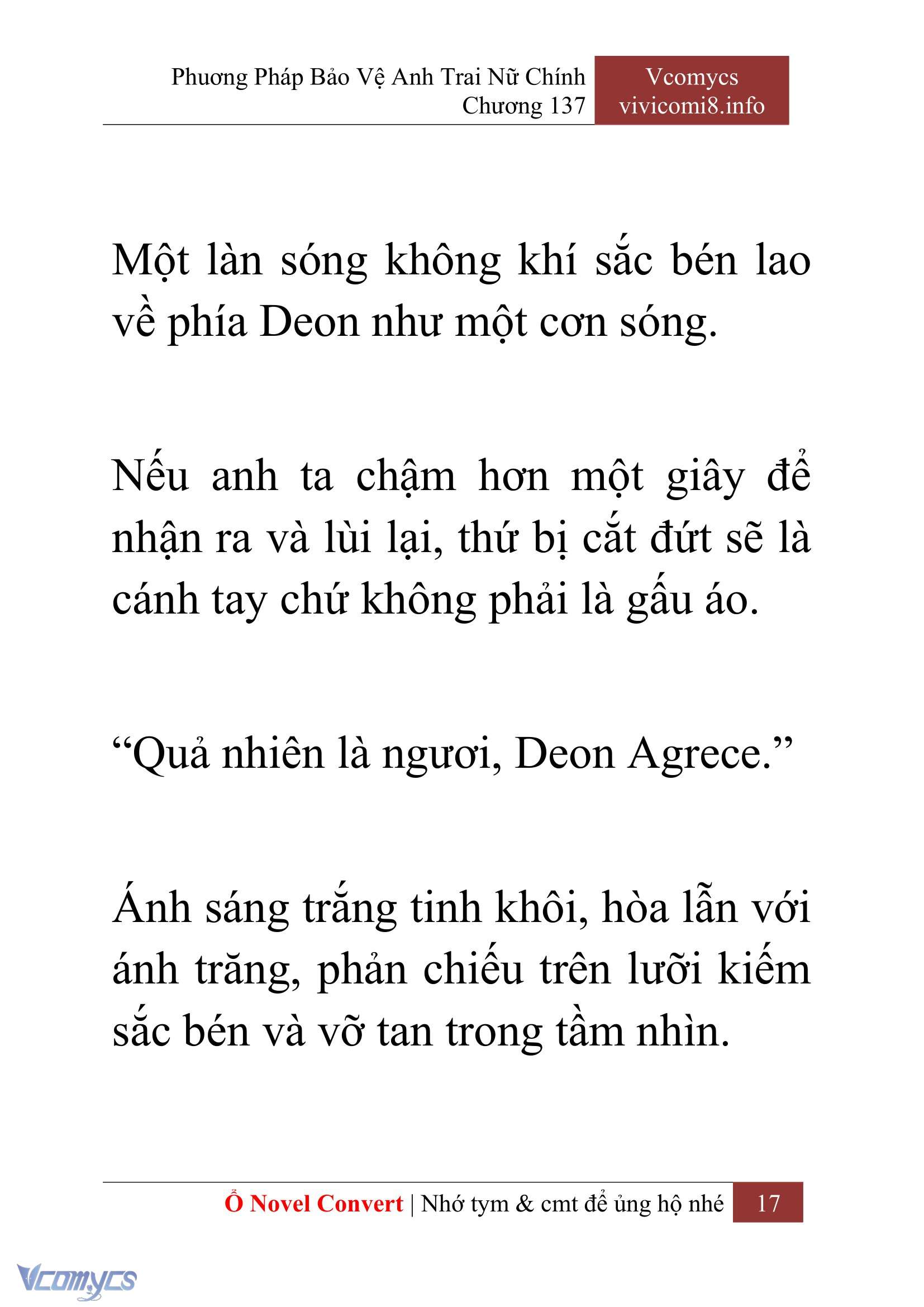 [Novel] Phương Pháp Bảo Vệ Anh Trai Nữ Chính Chap 137 - Next Chap 138