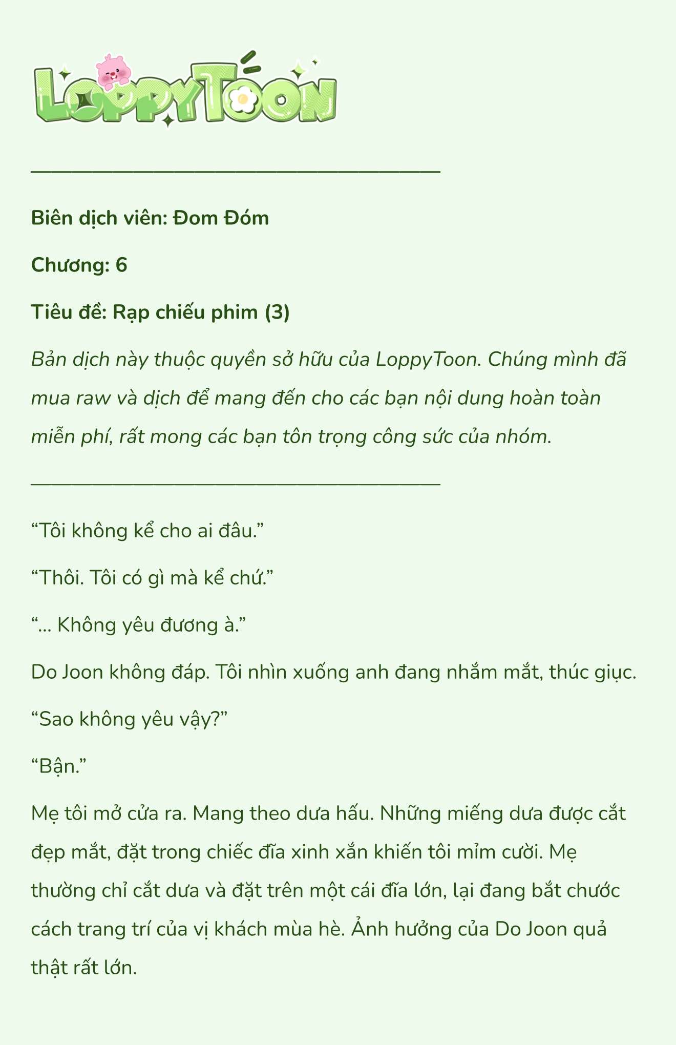 [Novel] Khúc Hát Giữa Mùa Hè Chap 6 - Trang 2