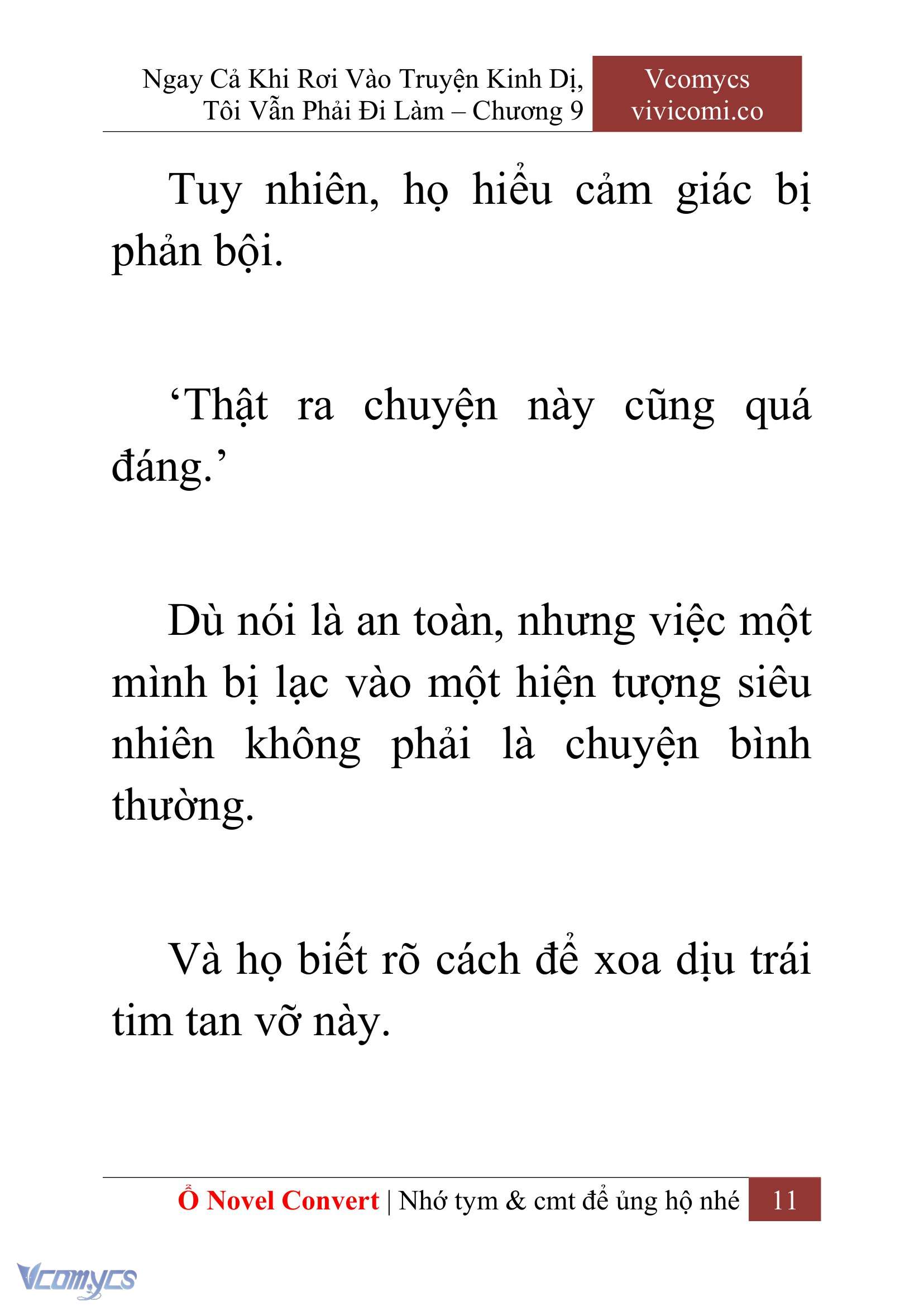 [Novel] Ngay Cả Khi Rơi Vào Truyện Kinh Dị, Tôi Vẫn Phải Đi Làm Chap 9 - Trang 2
