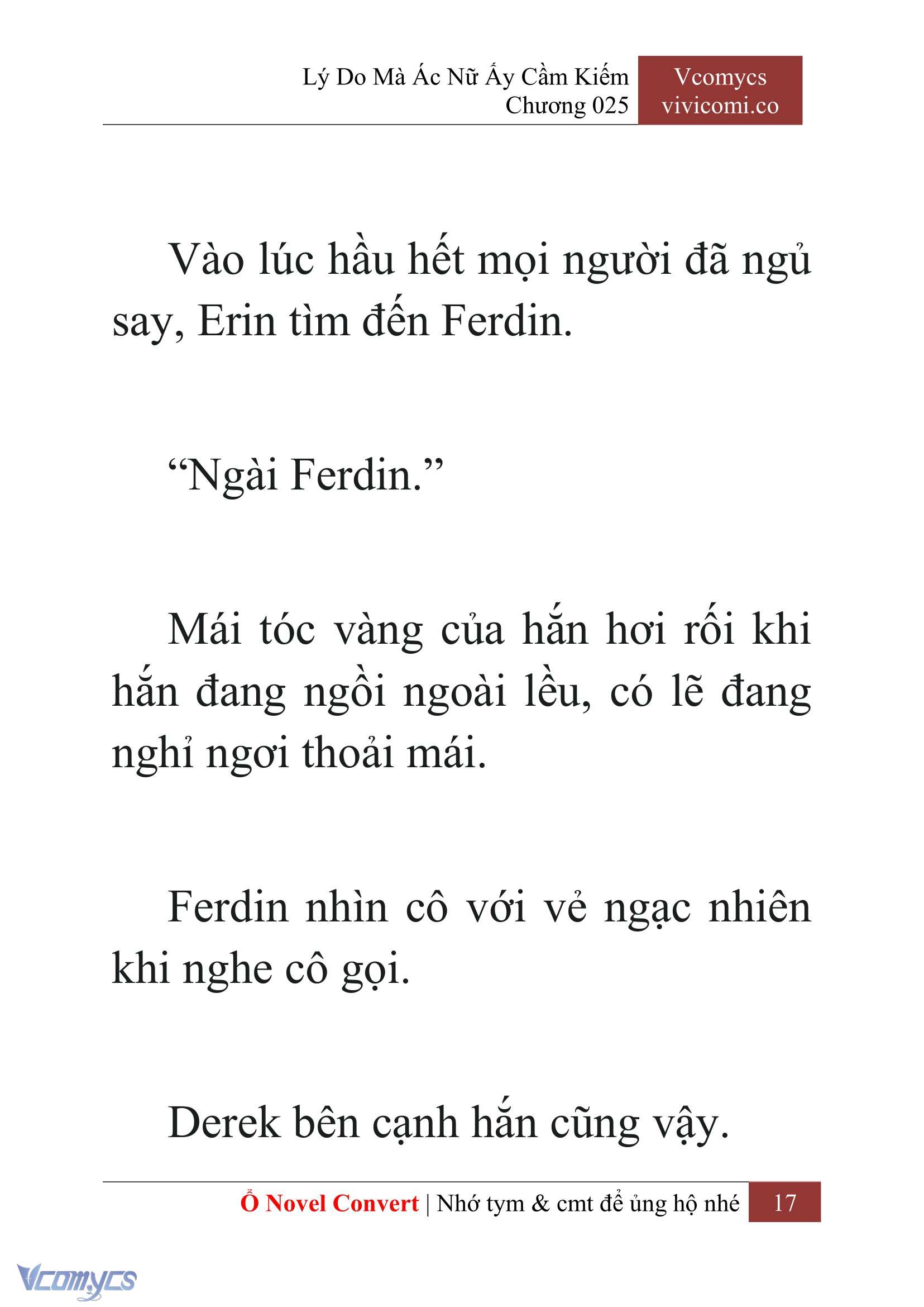 [Novel] Lý Do Mà Ác Nữ Ấy Cầm Kiếm Chap 25 - Next 