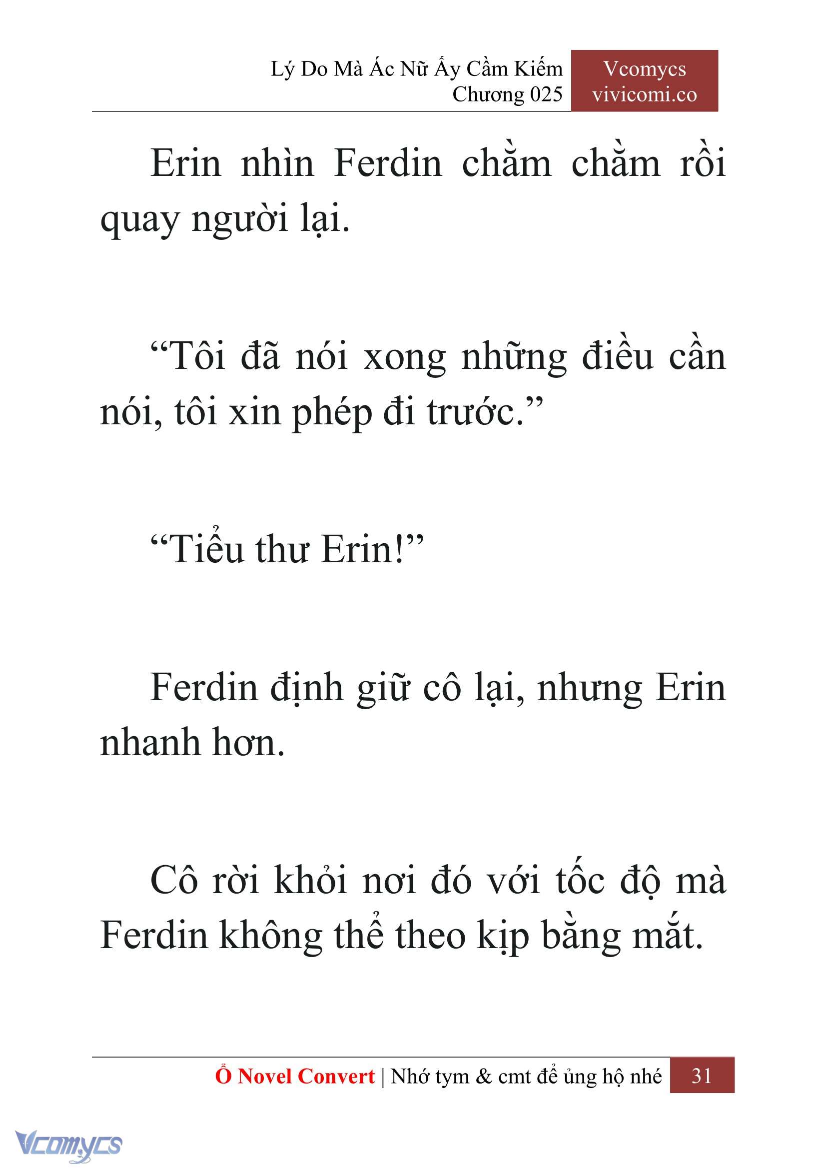 [Novel] Lý Do Mà Ác Nữ Ấy Cầm Kiếm Chap 25 - Next 