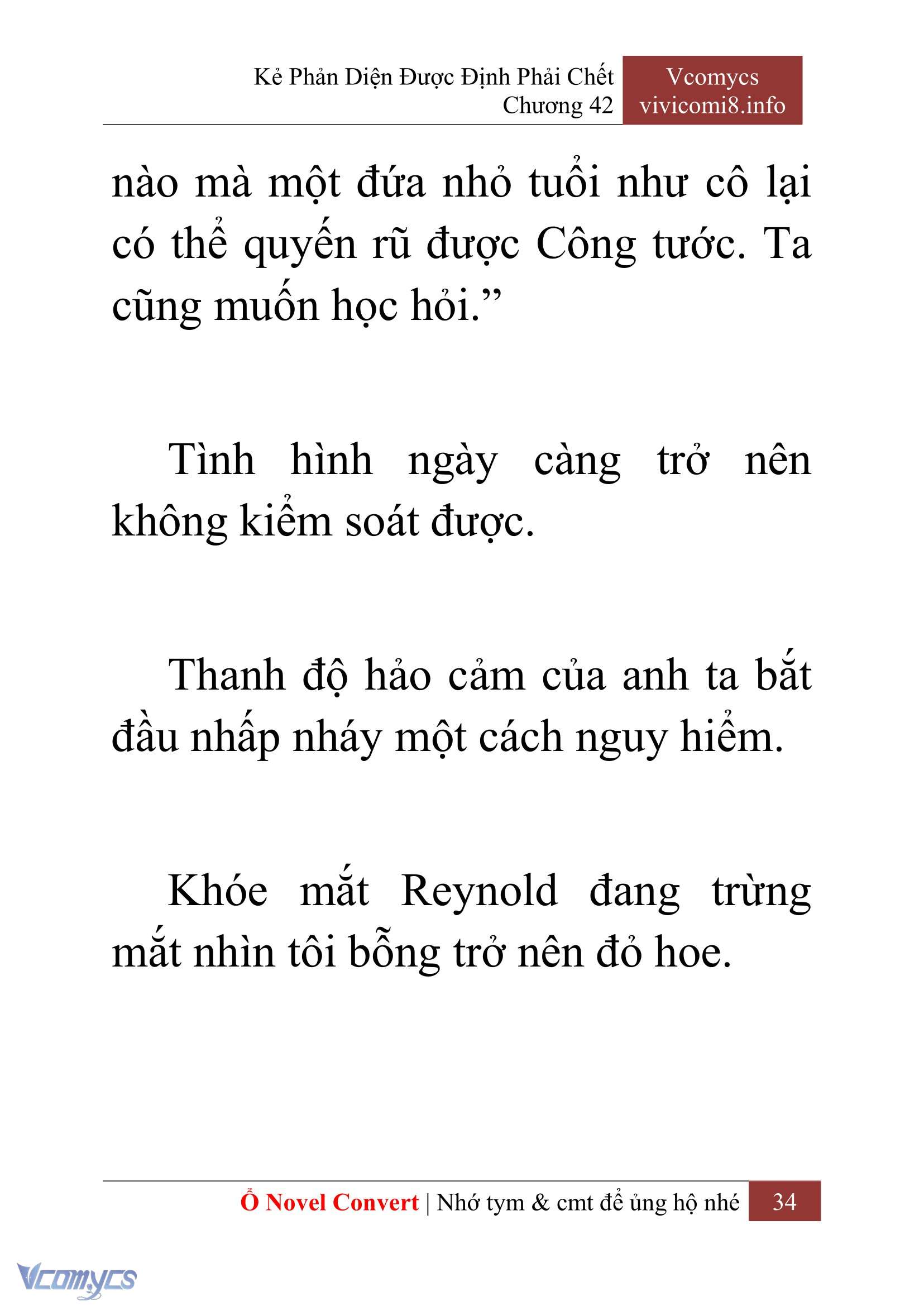 [Novel] Kẻ Phản Diện Được Định Phải Chết Chap 42 - Trang 2
