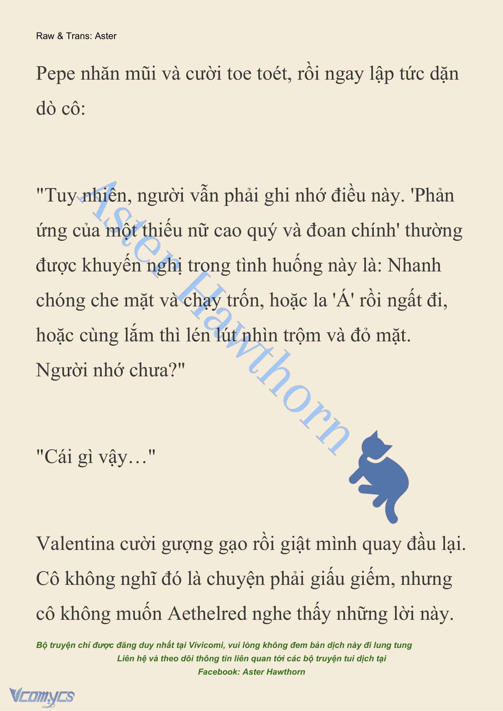 [NOVEL] Thiên Đường Của Valentina Chap 27 - Next Chap 28