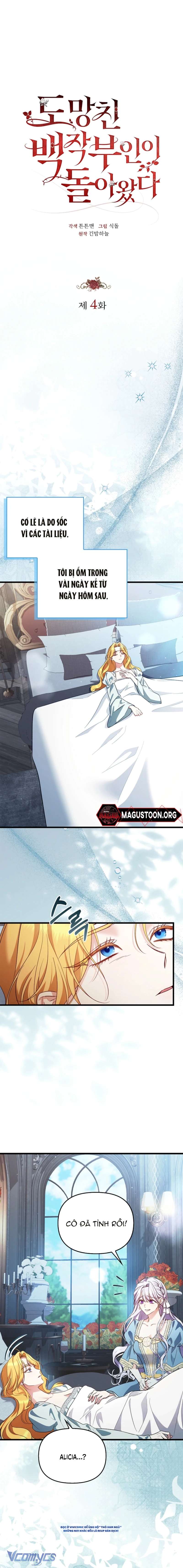 Nữ Bá Tước Bỏ Trốn Đã Quay Trở Lại Chap 4 - Next Chap 5