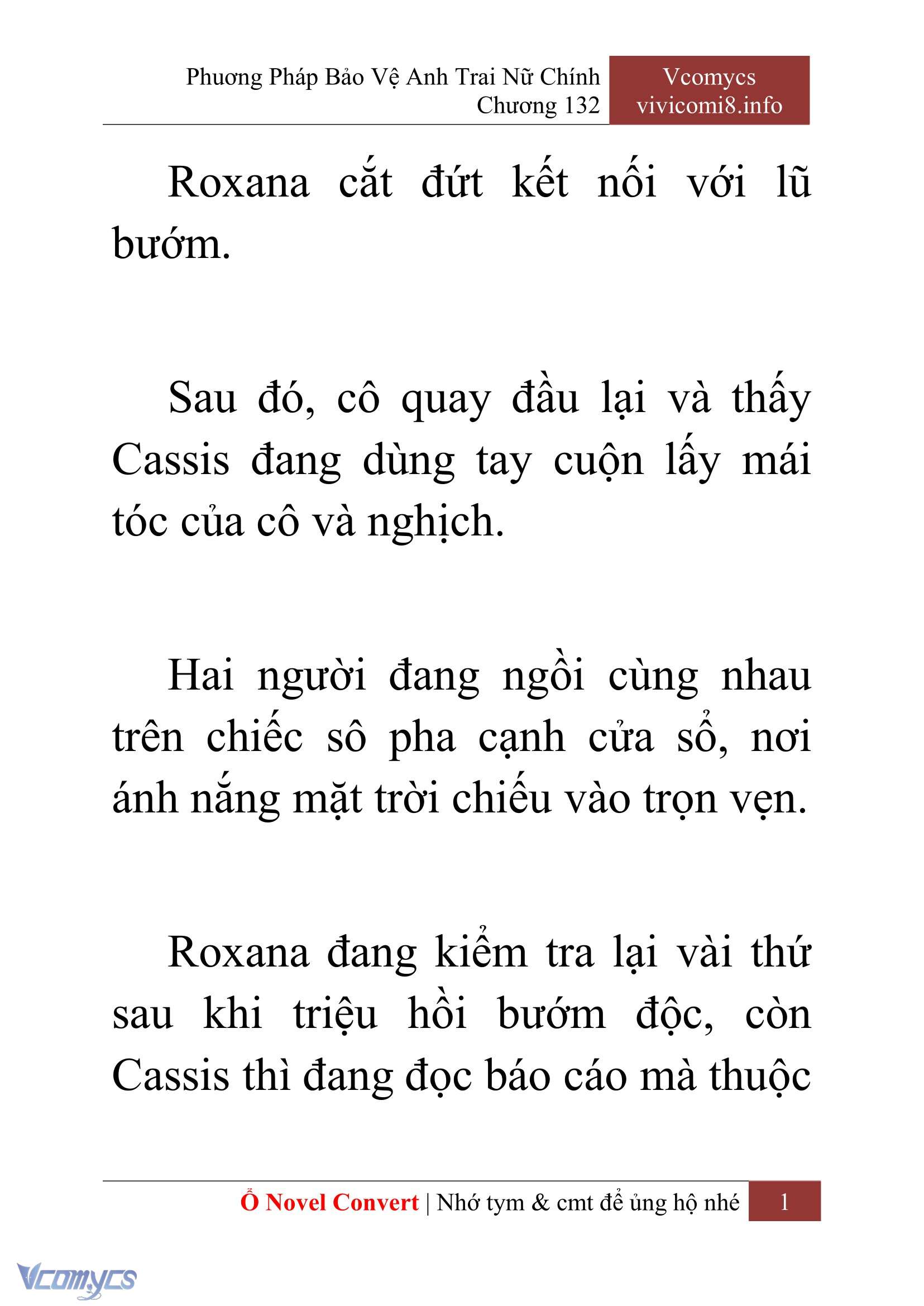 [Novel] Phương Pháp Bảo Vệ Anh Trai Nữ Chính Chap 132 - Trang 2