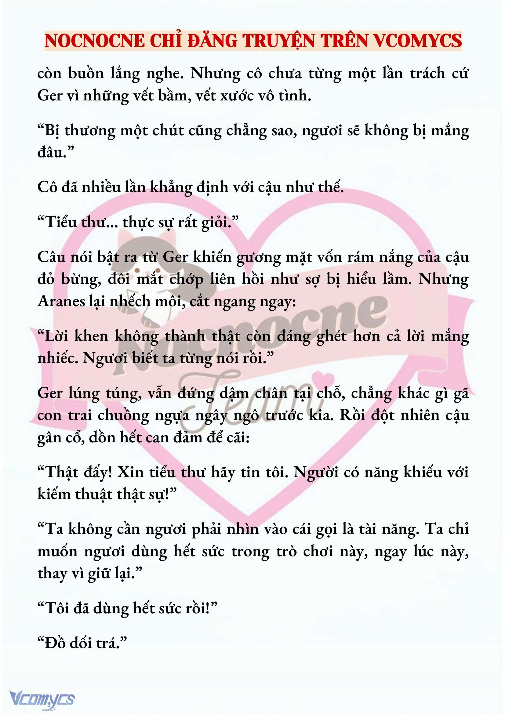 [NOVEL] CÁ RỪNG KHÔN NGOAN Chap 6 - Next Chap 7