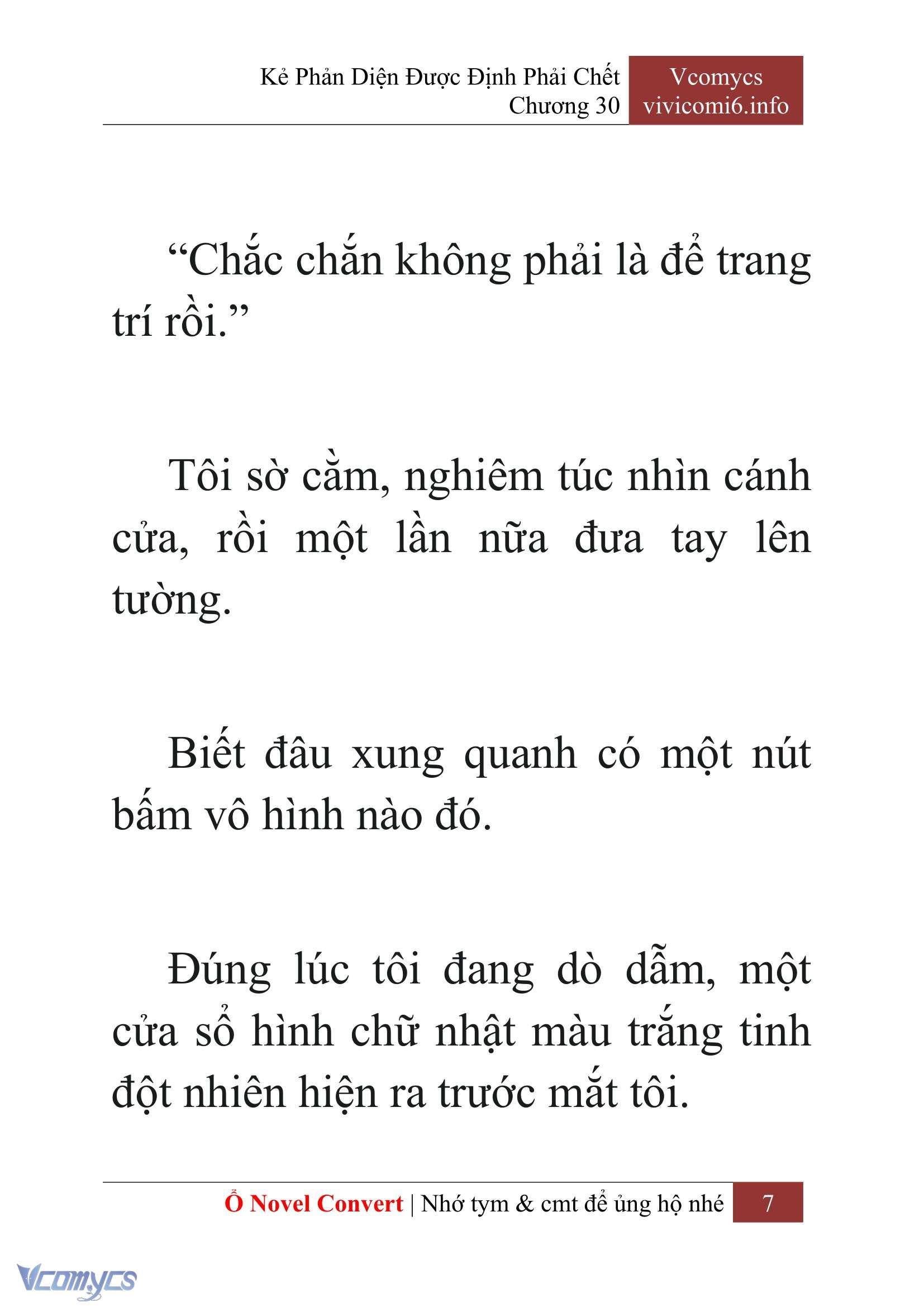 [Novel] Kẻ Phản Diện Được Định Phải Chết Chap 30 - Next Chap 31