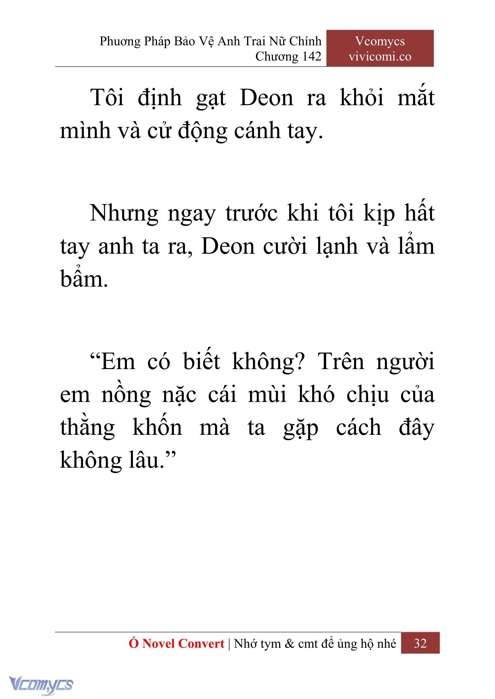 [Novel] Phương Pháp Bảo Vệ Anh Trai Nữ Chính Chap 142 - Next 
