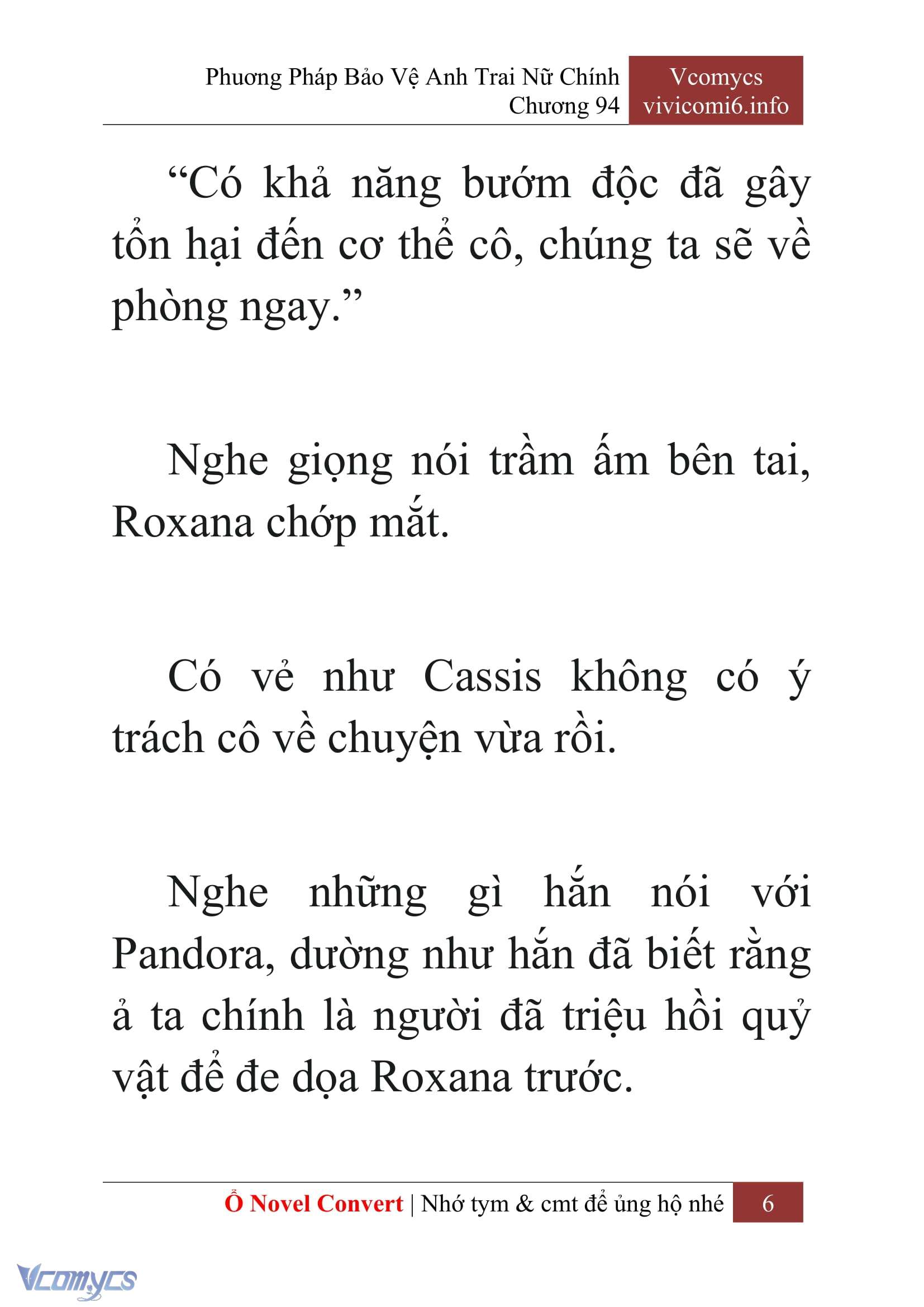 [Novel] Phương Pháp Bảo Vệ Anh Trai Nữ Chính Chap 94 - Next Chap 95
