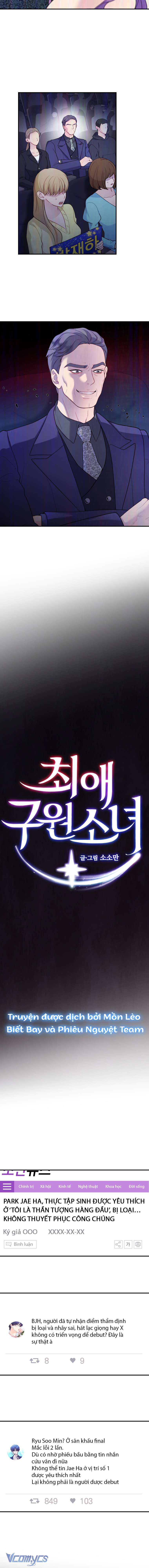 Cô Gái Cứu Tinh Được Yêu Mến Chapter 30 - Next Chapter 31