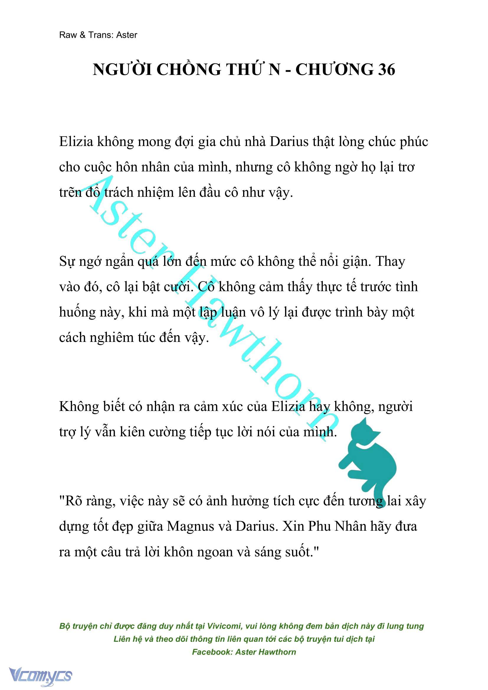[NOVEL] Người Chồng Thứ N Chap 36 - Trang 2