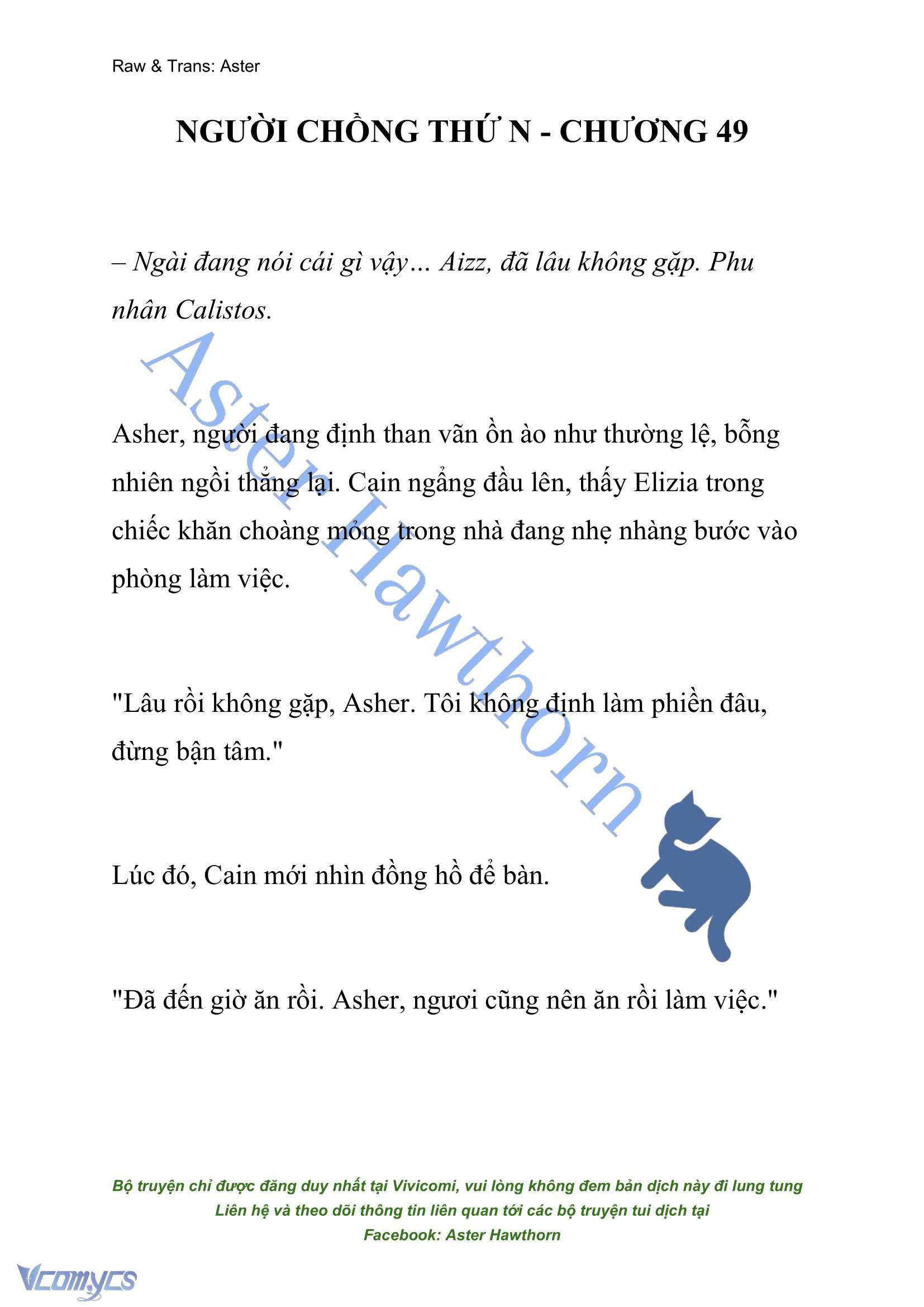 [NOVEL] Người Chồng Thứ N Chap 49 - Next Chap 50