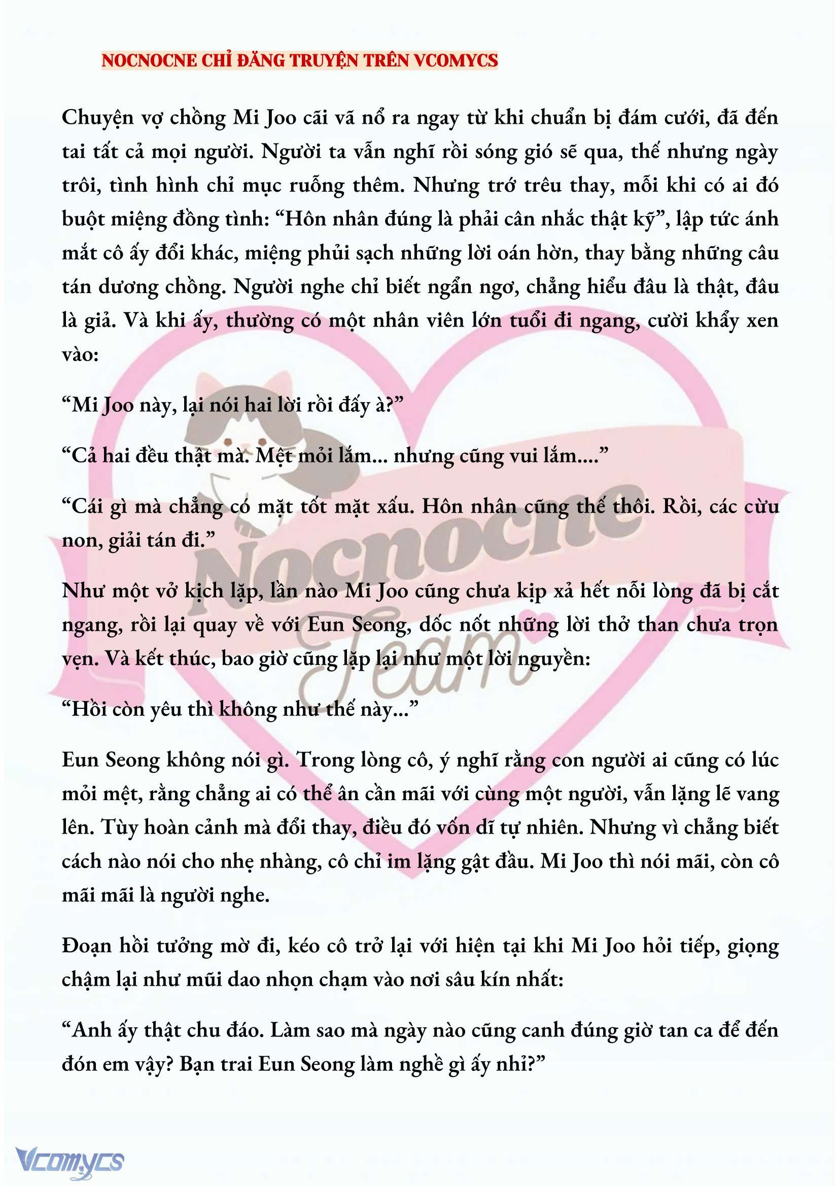 [FULL] [NOVEL] CHÚNG TA KẾT THÚC VÀO MÙA THU Chap 64 - Trang 2
