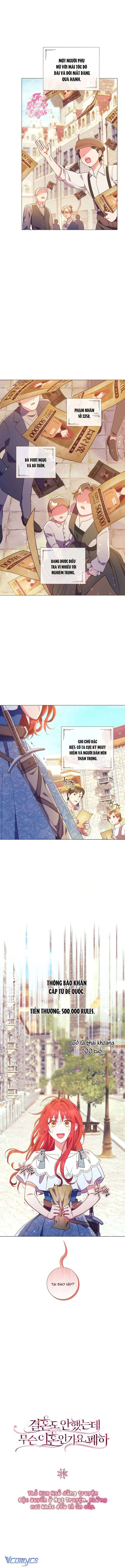 Sao Tôi Có Thể Li Hôn Khi Còn Chưa Kết Hôn Đây, Thưa Bệ Hạ Chap 19 - Trang 2