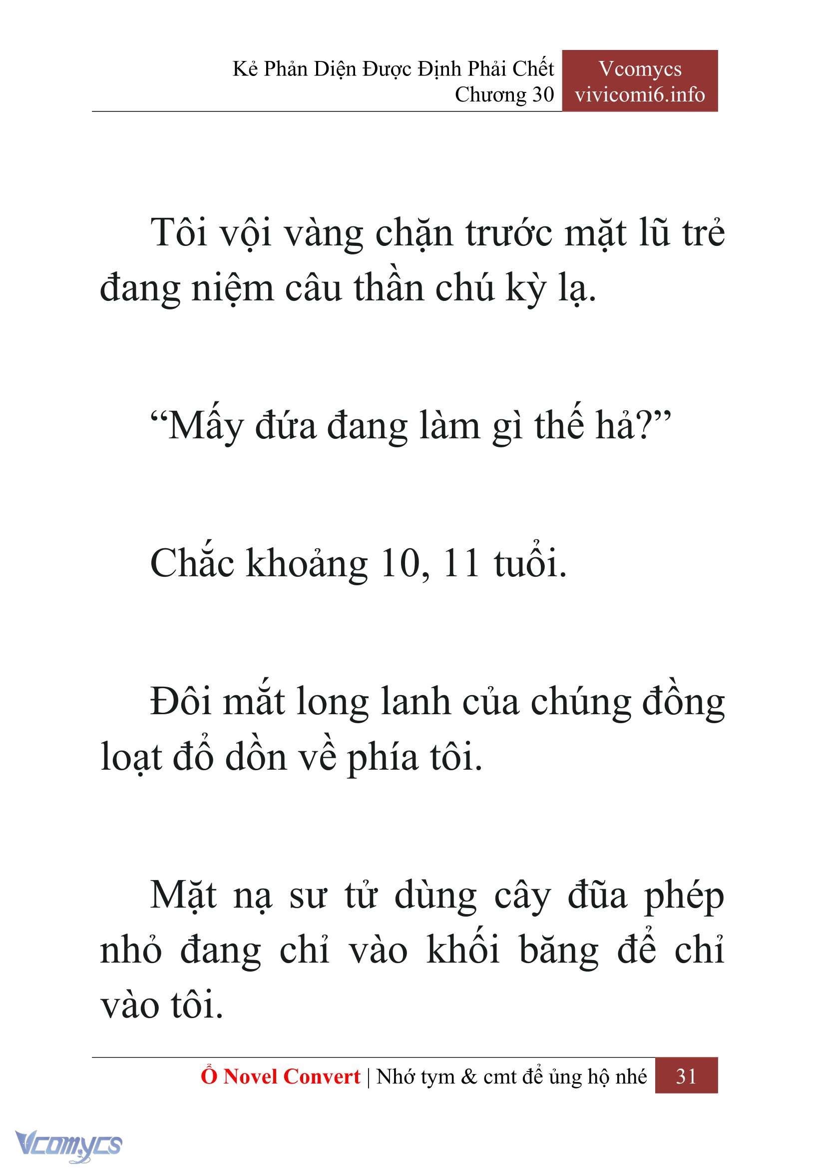 [Novel] Kẻ Phản Diện Được Định Phải Chết Chap 30 - Next Chap 31