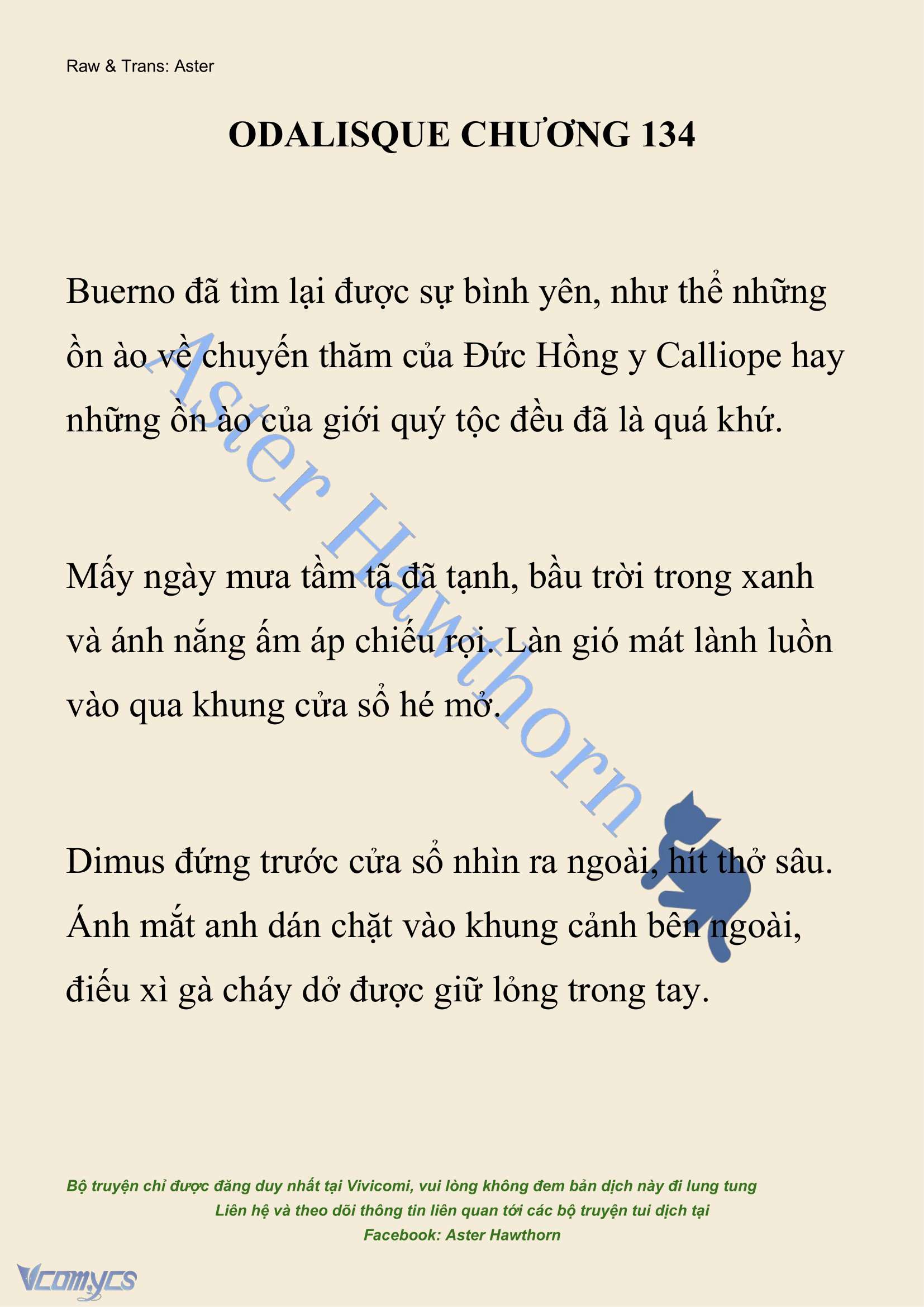 [NOVEL] Odalisque Chap 134 - Next Chap 135