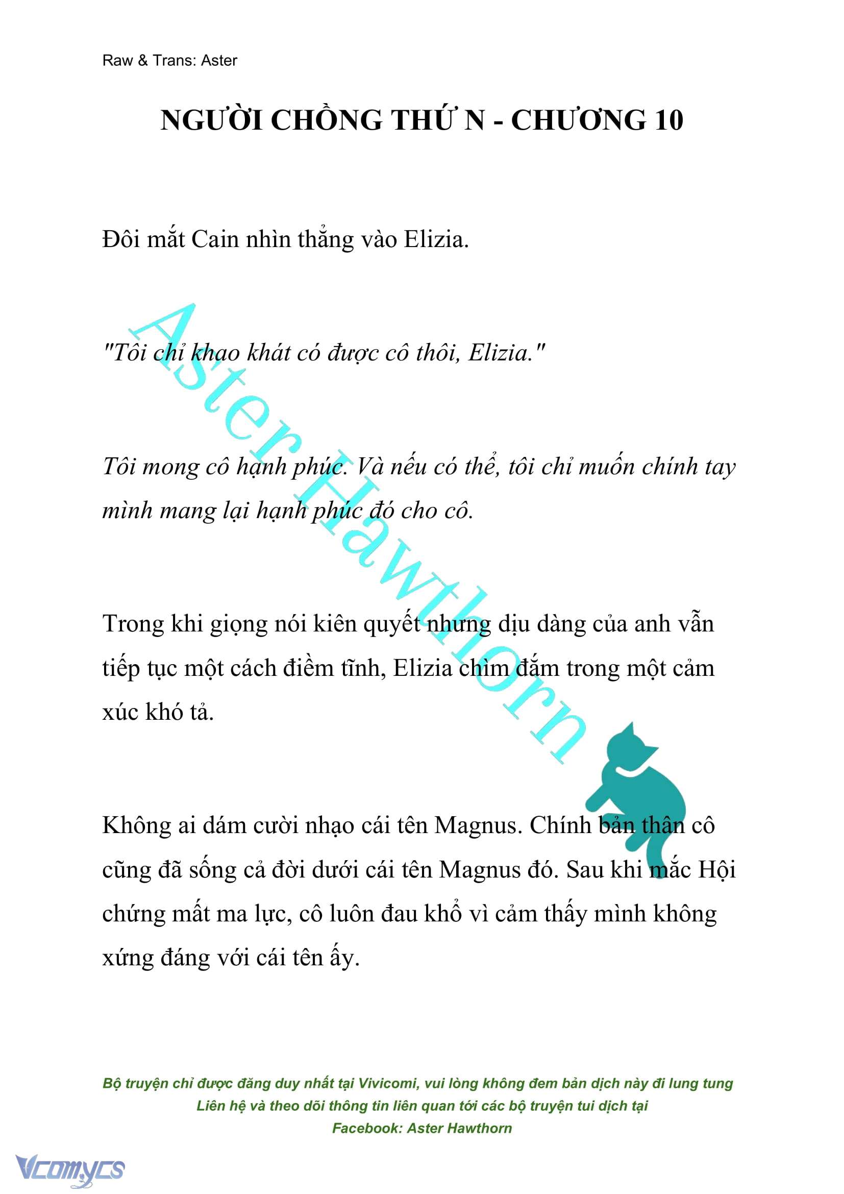 [NOVEL] Người Chồng Thứ N Chap 10 - Trang 2