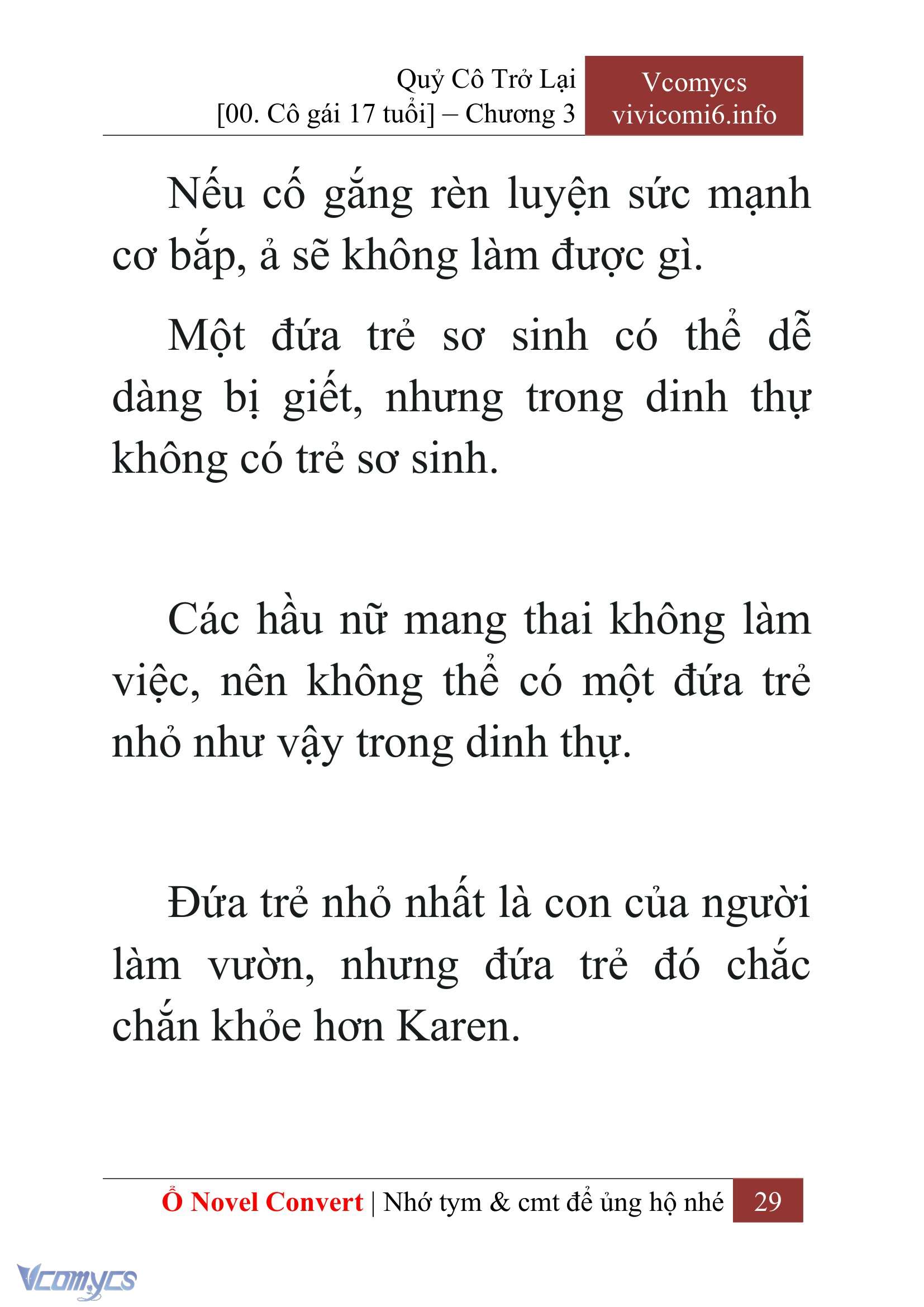 [Novel] Quý Cô Trở Lại Chap 3 - Next Chap 4