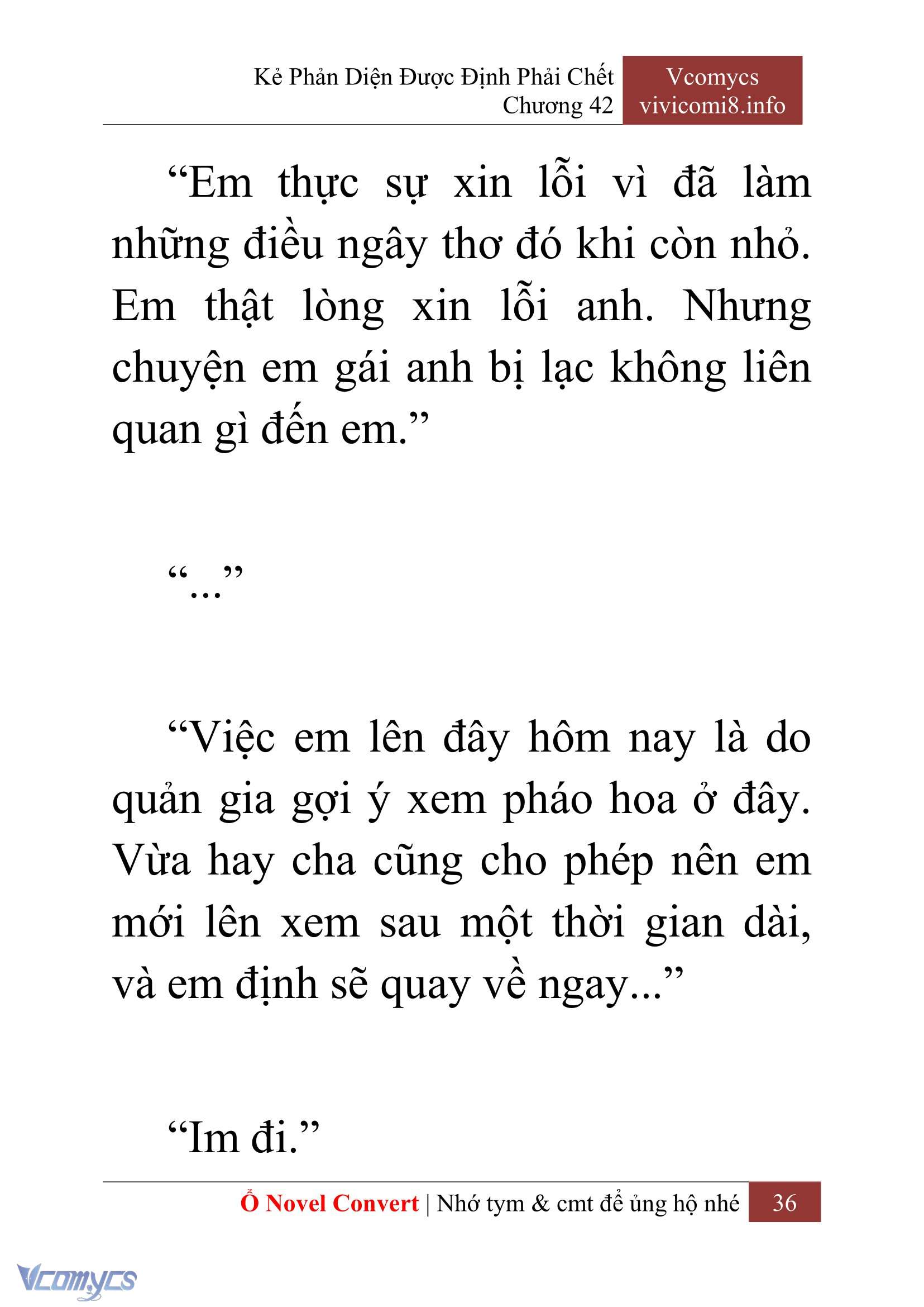 [Novel] Kẻ Phản Diện Được Định Phải Chết Chap 42 - Trang 2