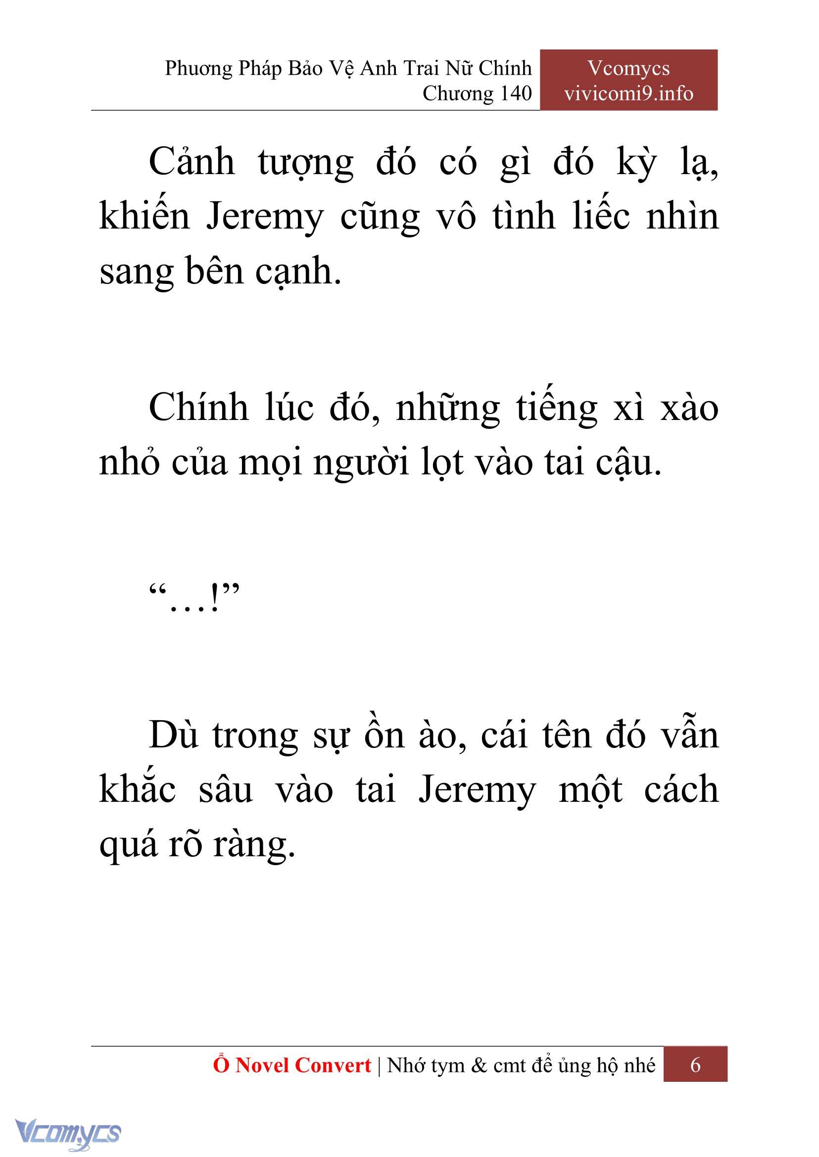 [Novel] Phương Pháp Bảo Vệ Anh Trai Nữ Chính Chap 140 - Trang 2