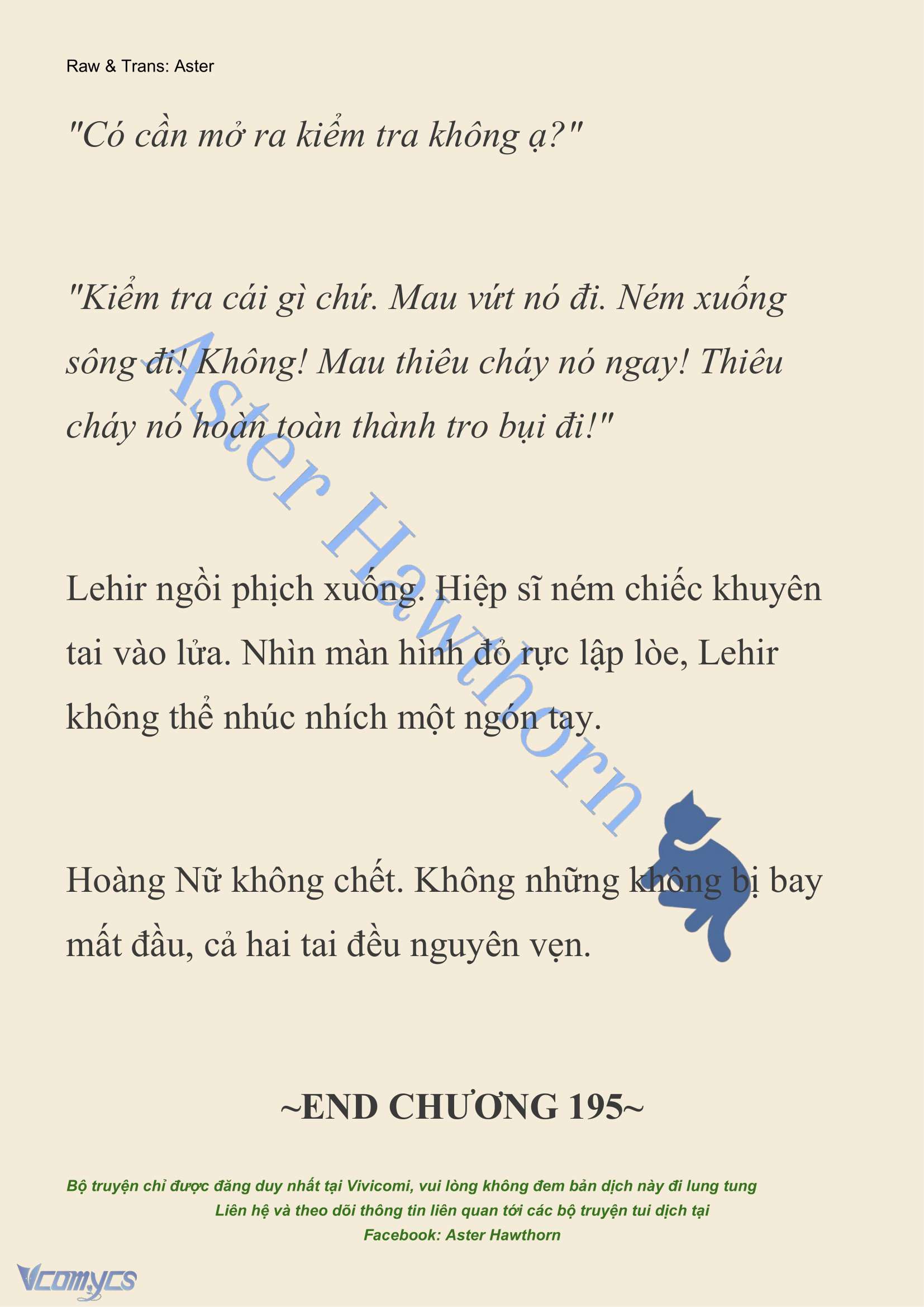 [NOVEL] Cách Để Em Bảo Vệ Anh Chap 195 - Next Chap 196