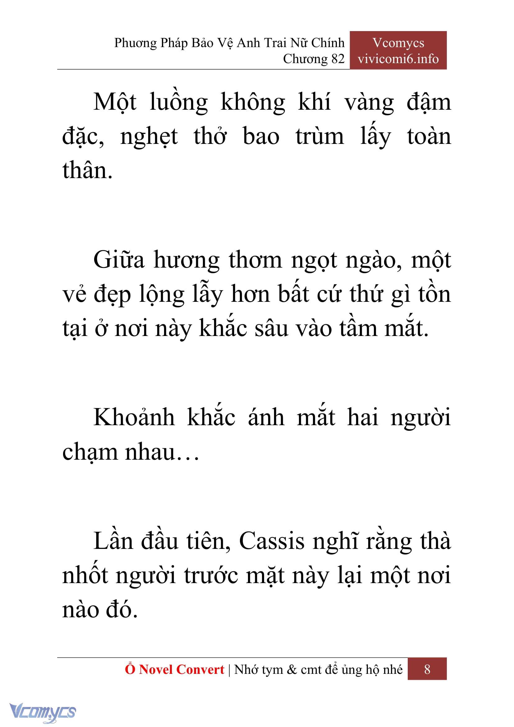 [Novel] Phương Pháp Bảo Vệ Anh Trai Nữ Chính Chap 82 - Trang 2