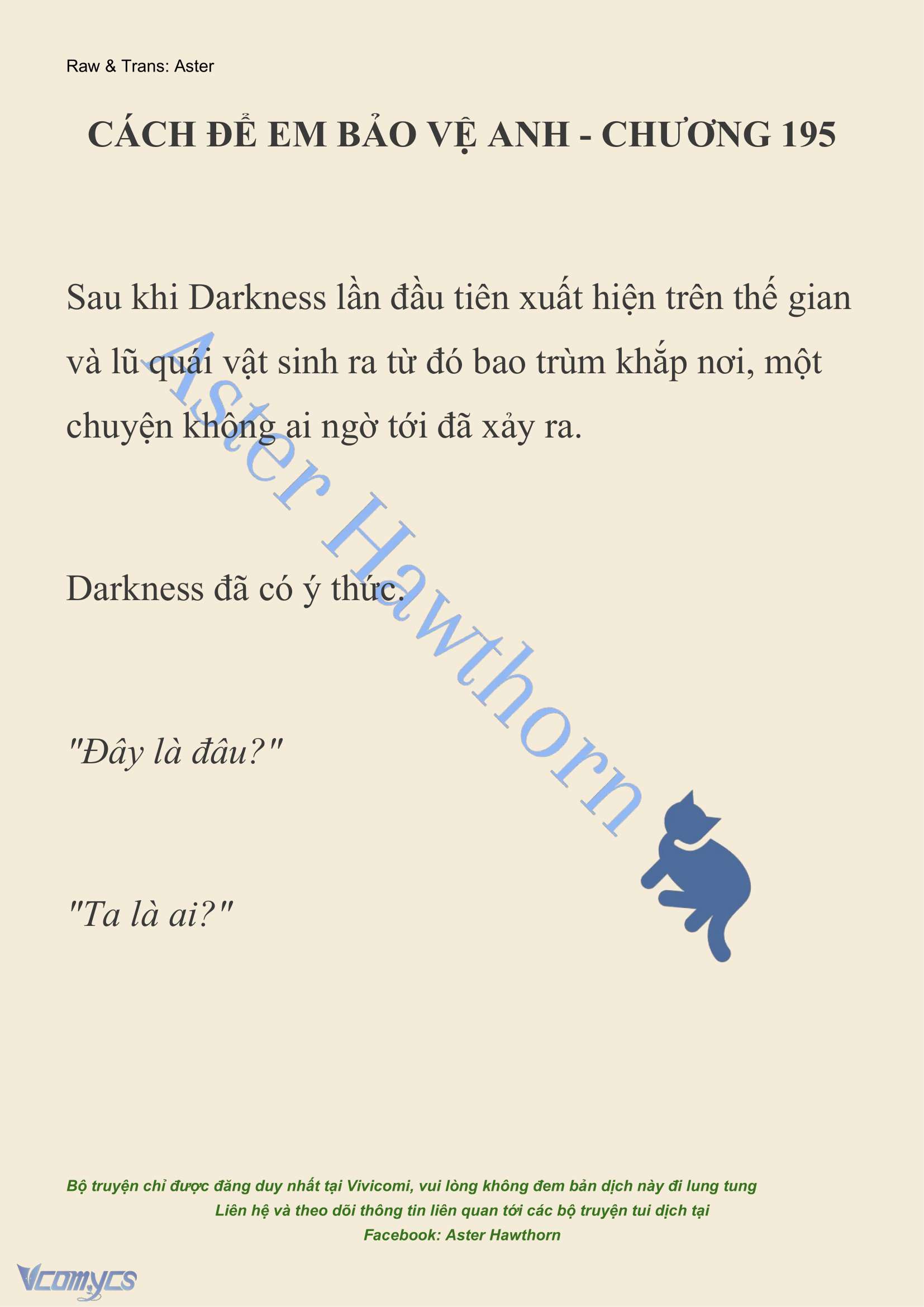 [NOVEL] Cách Để Em Bảo Vệ Anh Chap 195 - Next Chap 196