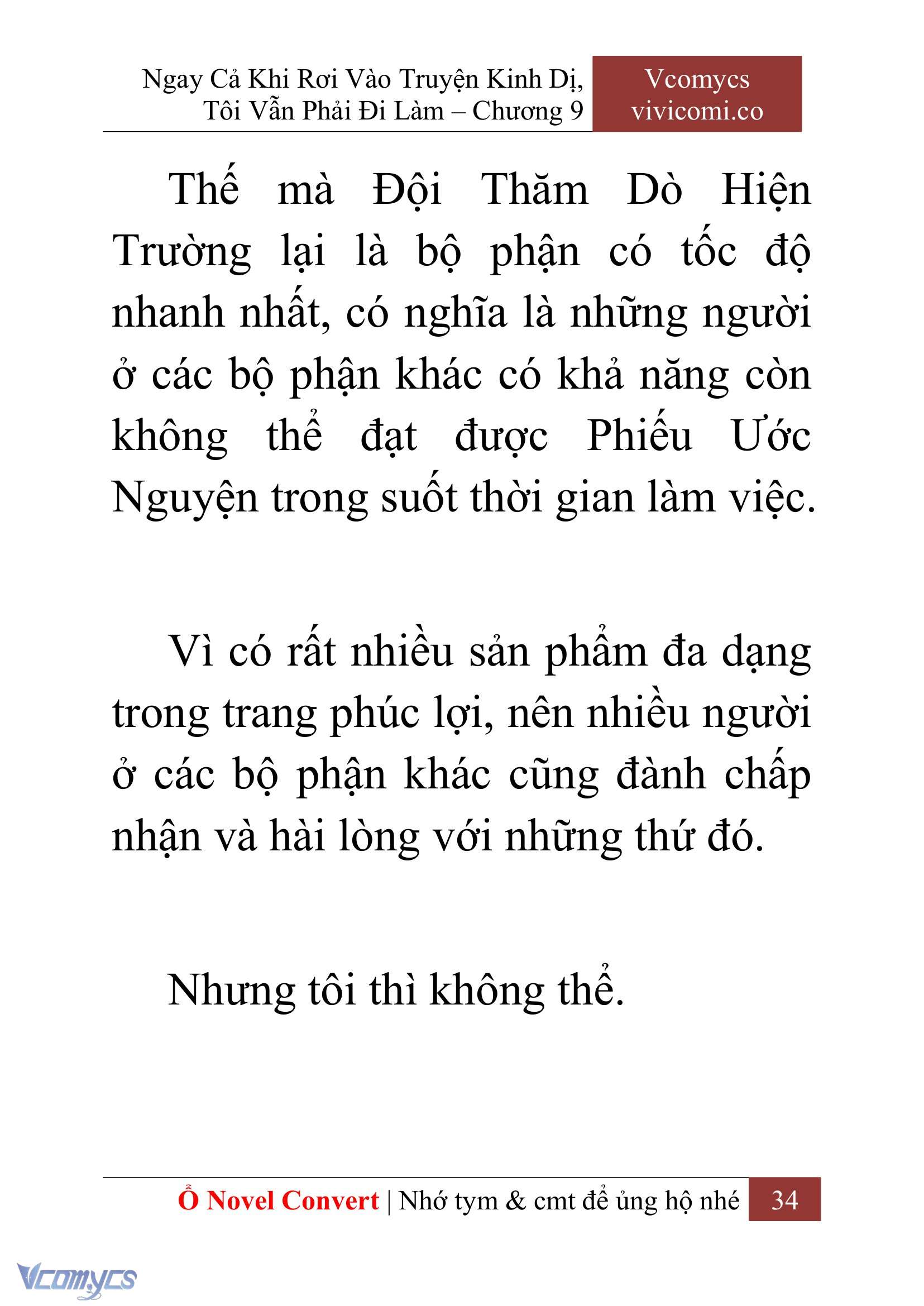 [Novel] Ngay Cả Khi Rơi Vào Truyện Kinh Dị, Tôi Vẫn Phải Đi Làm Chap 9 - Trang 2