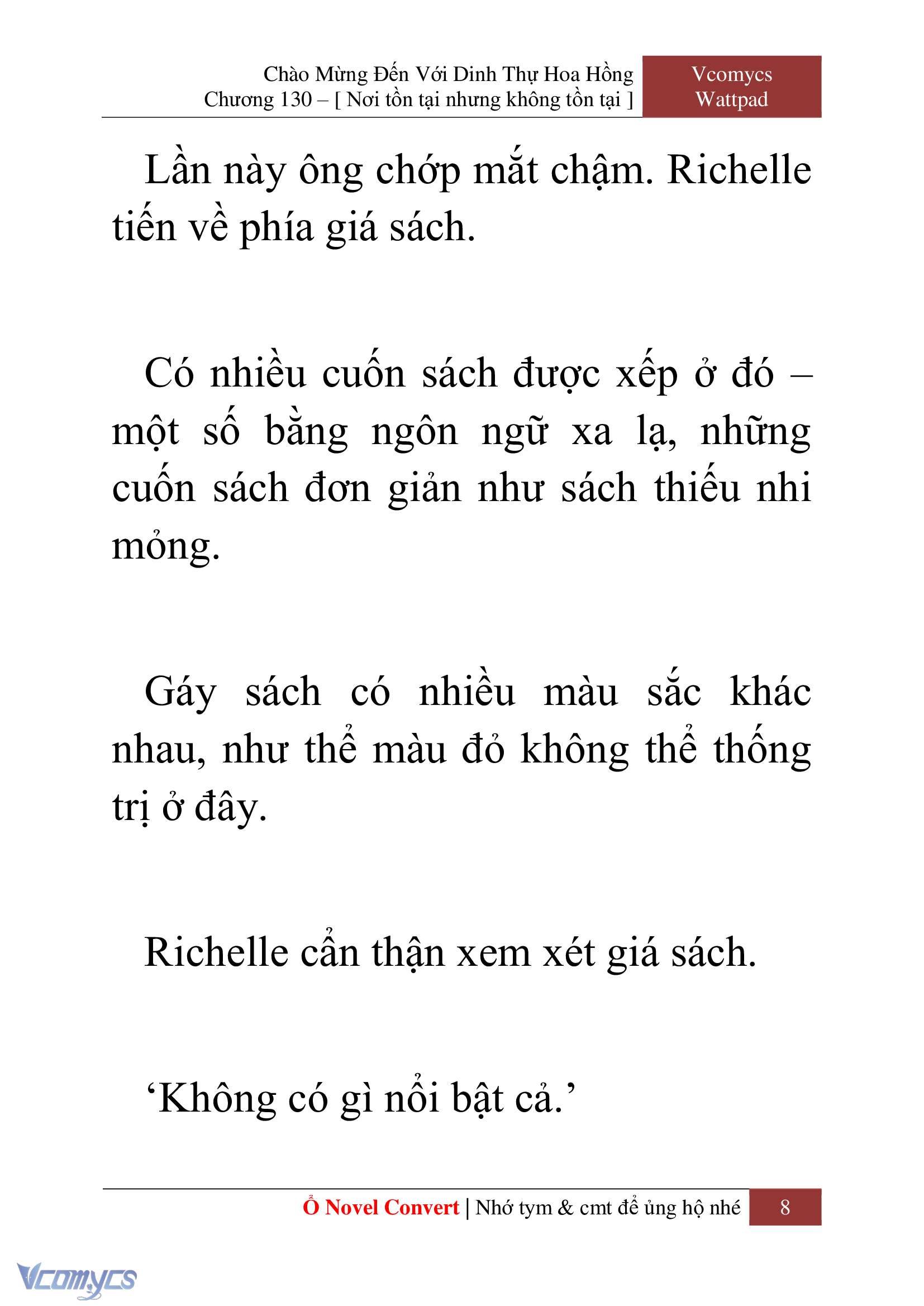 [Novel] Chào Mừng Đến Với Dinh Thự Hoa Hồng Chap 130 - Trang 2