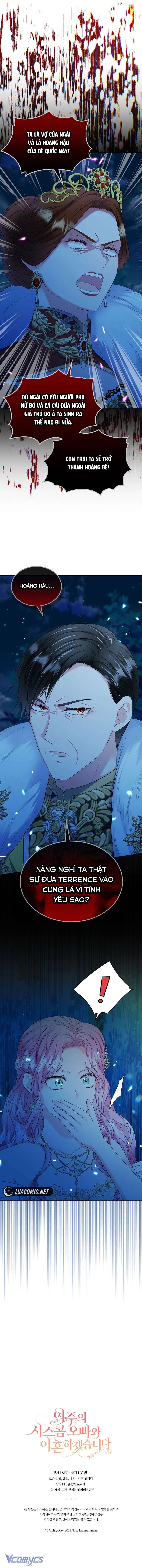 Tôi sẽ ly hôn với anh trai nữ chính Chap 48 - Trang 2