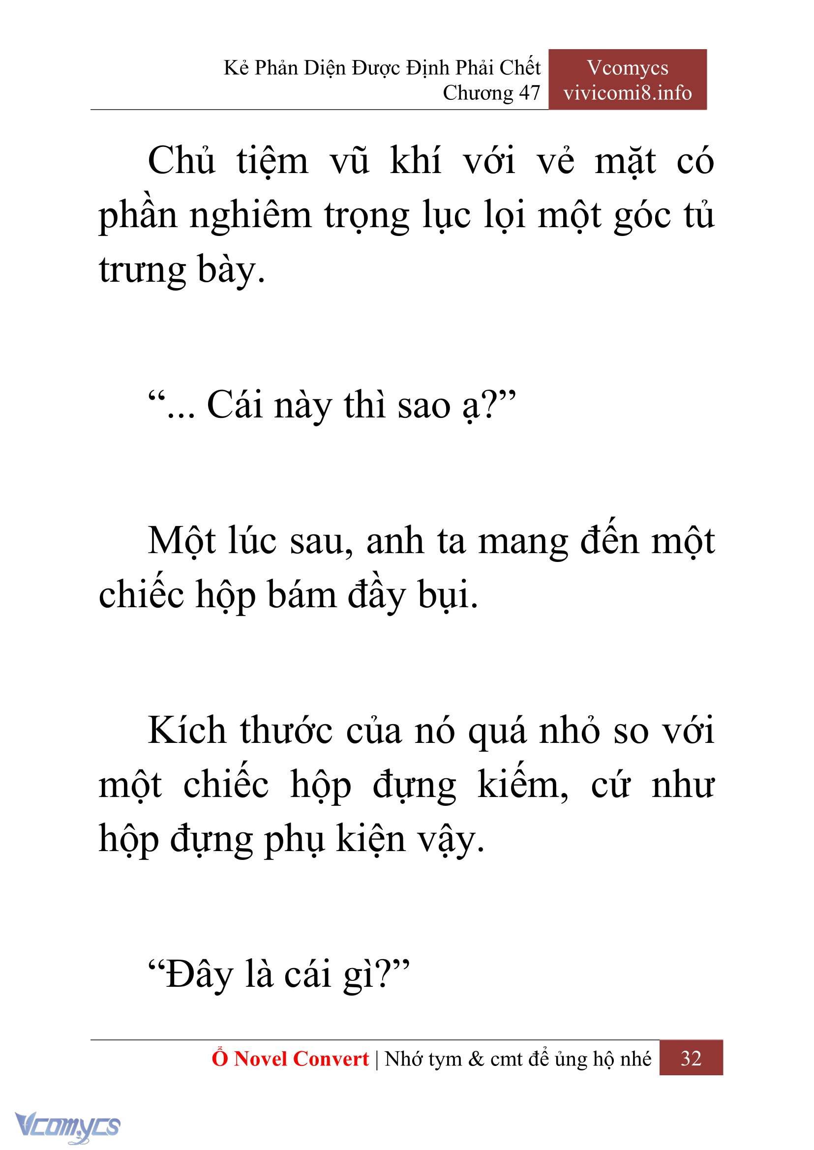 [Novel] Kẻ Phản Diện Được Định Phải Chết Chap 47 - Next Chap 48