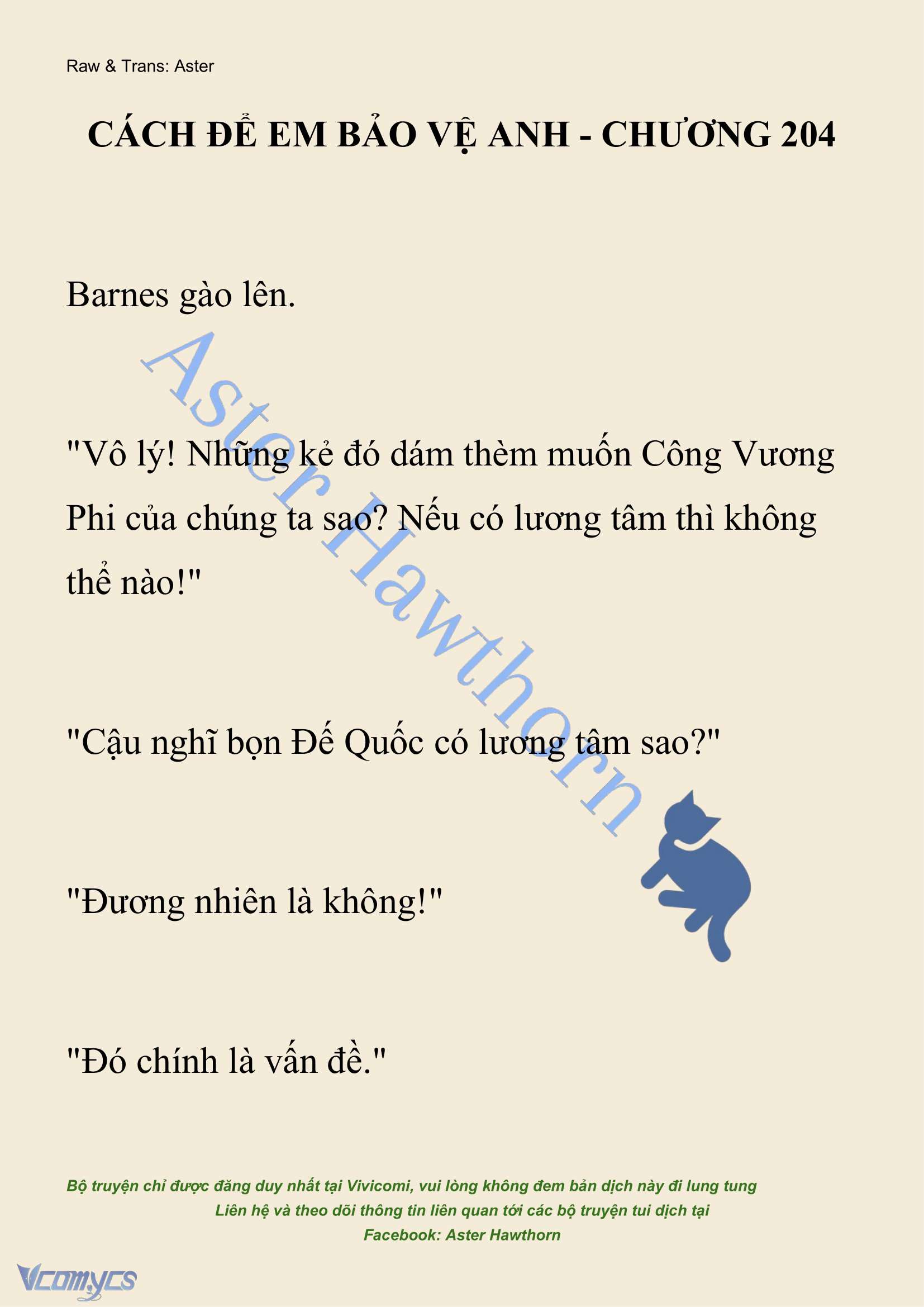 [NOVEL] Cách Để Em Bảo Vệ Anh Chap 204 - Trang 2