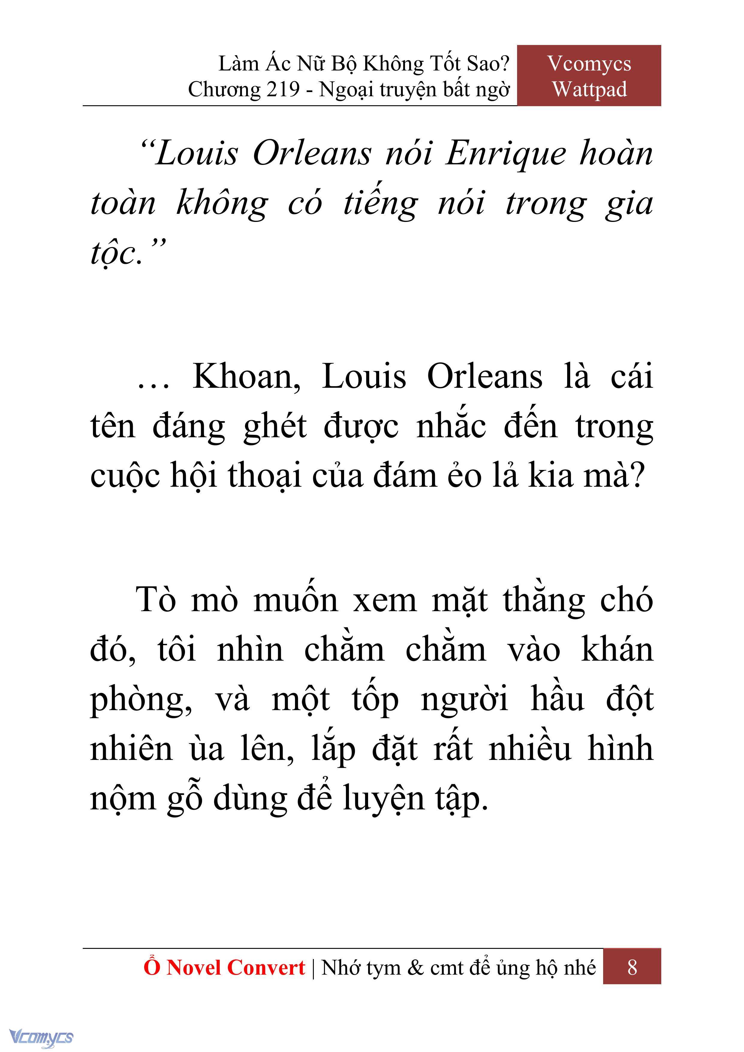 [Novel] Làm Ác Nữ Bộ Không Tốt Sao? Chap 219 - Next Chap 220